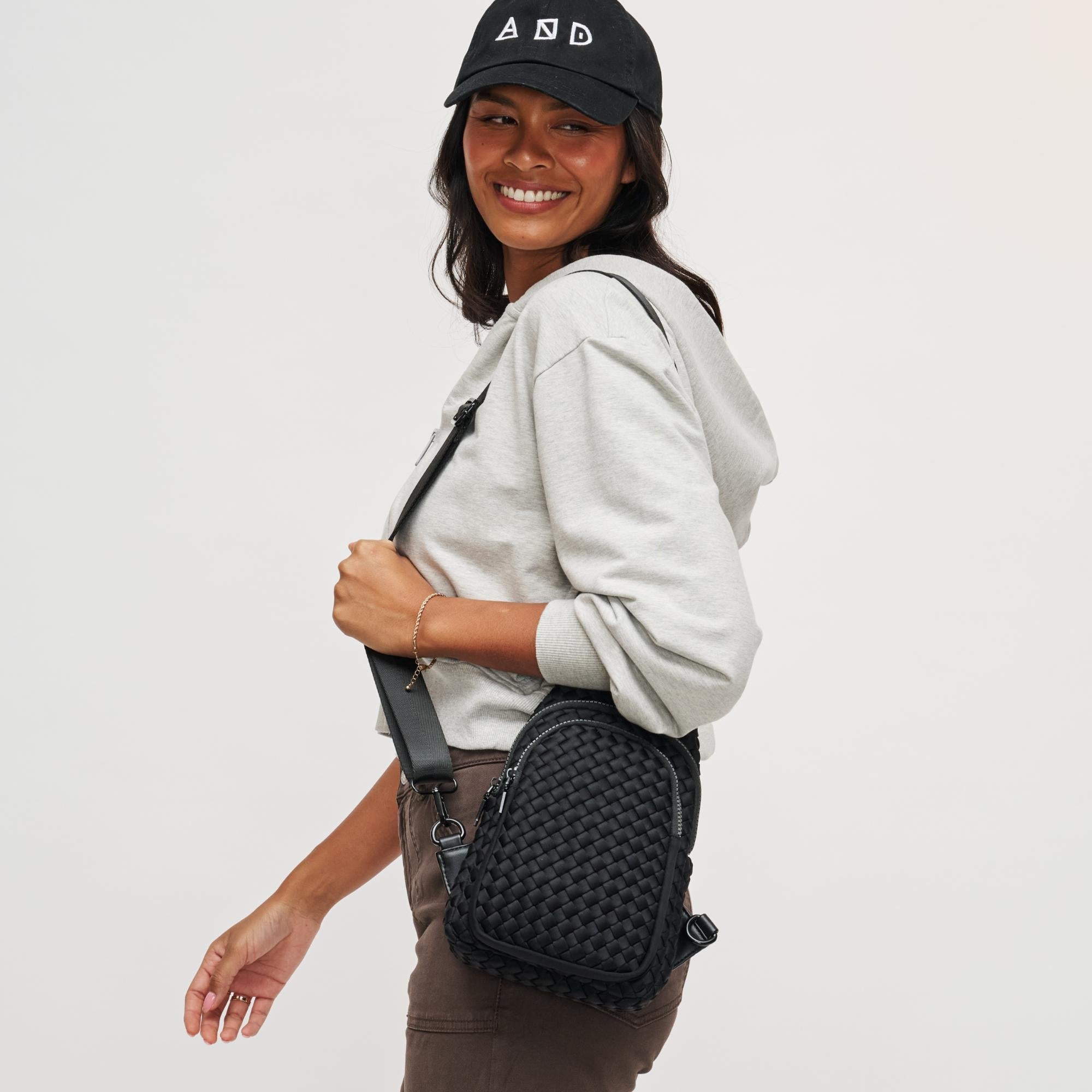 Beyond The Horizon - Woven Neoprene Sling Backpack