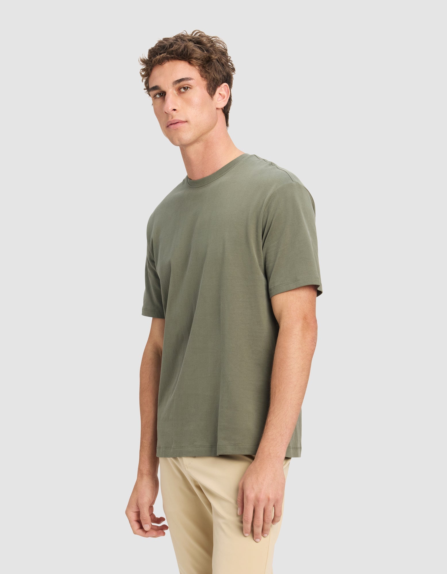 Men's All Day Tee by Cozy Earth at Shirley Shoppe