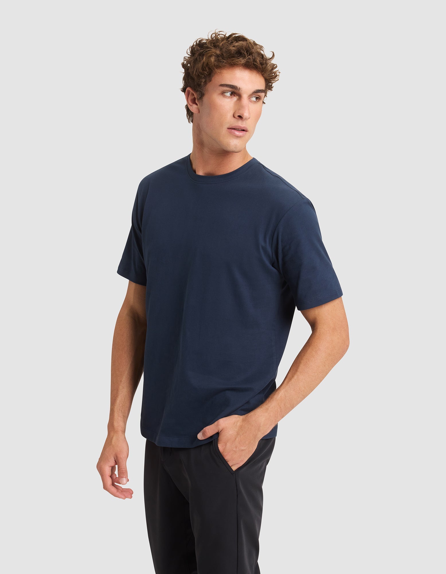 Men's All Day Tee by Cozy Earth at Shirley Shoppe