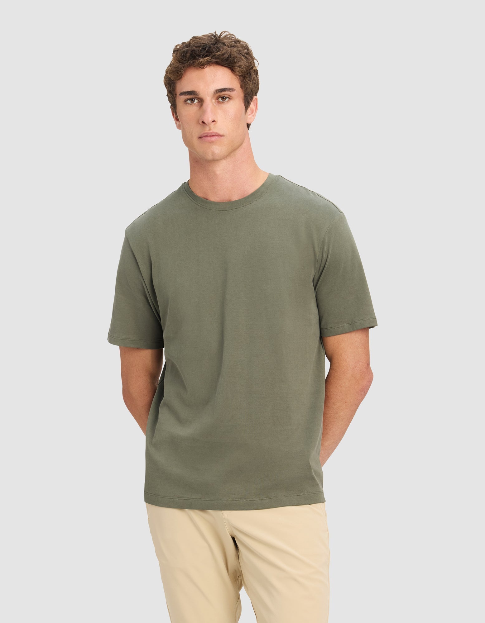 Men's All Day Tee by Cozy Earth at Shirley Shoppe