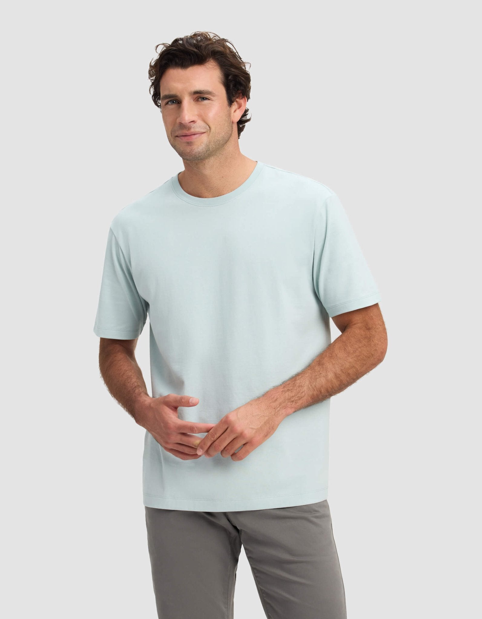 Men's All Day Tee by Cozy Earth at Shirley Shoppe