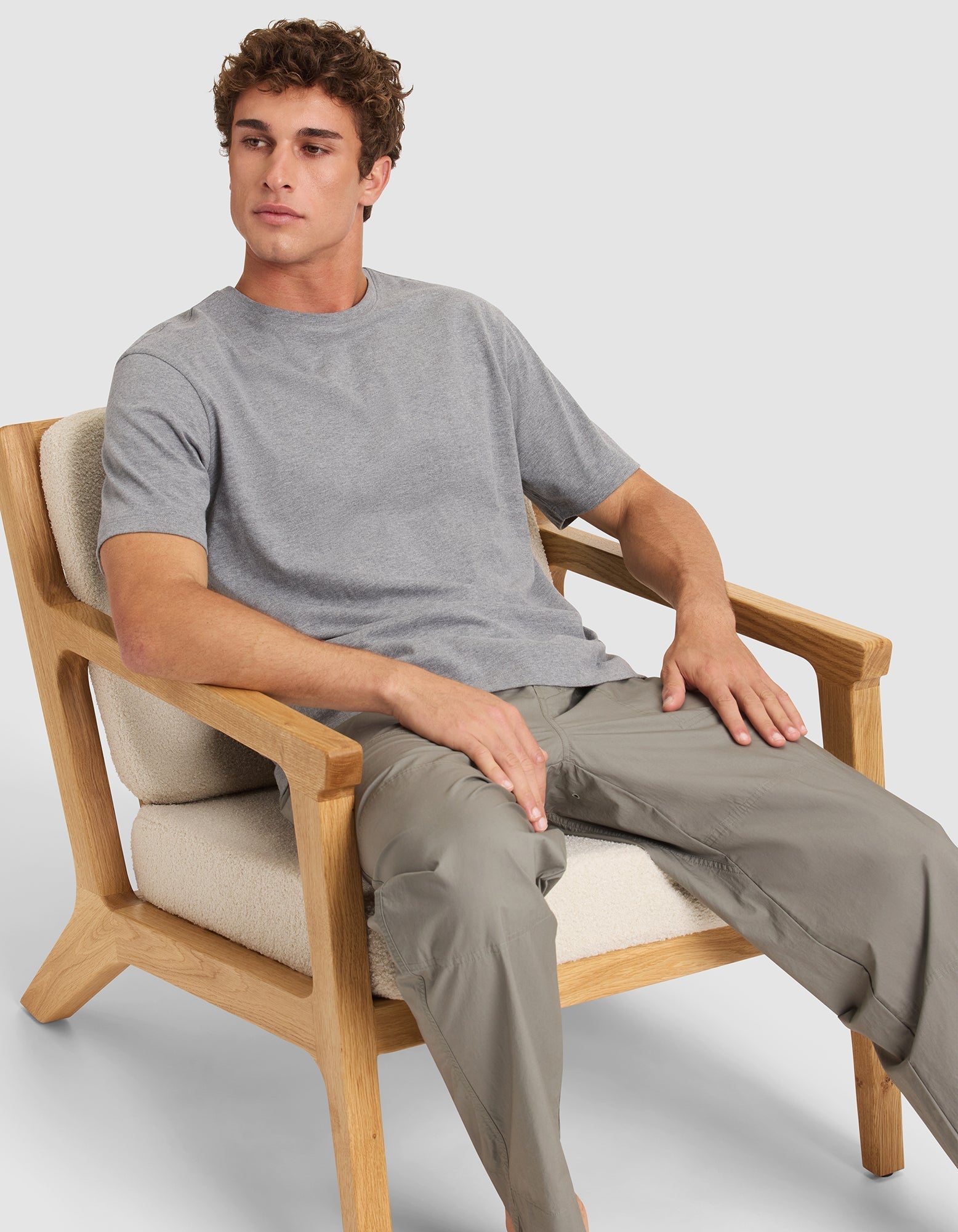 Men's All Day Tee by Cozy Earth at Shirley Shoppe