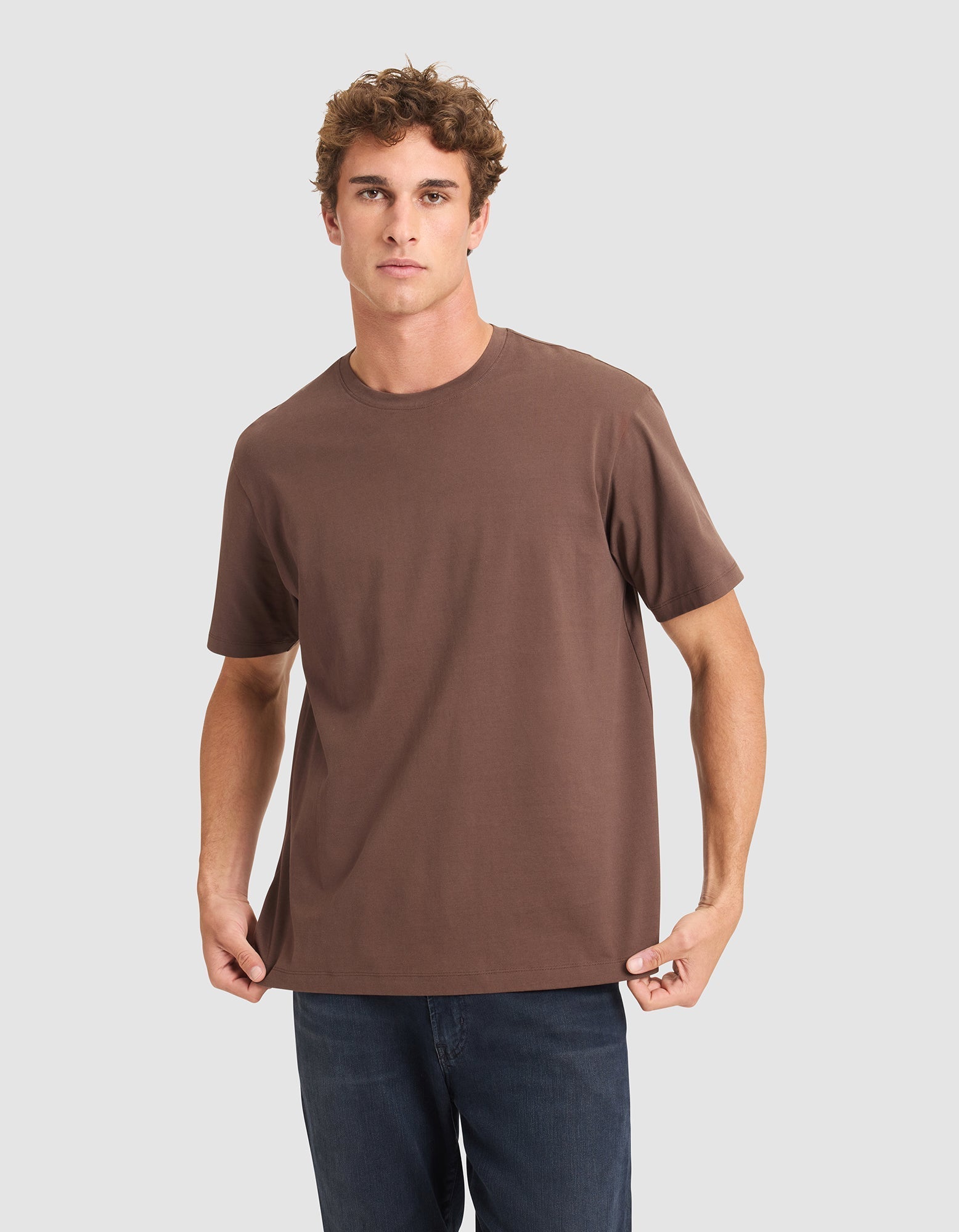 Men's All Day Tee by Cozy Earth at Shirley Shoppe