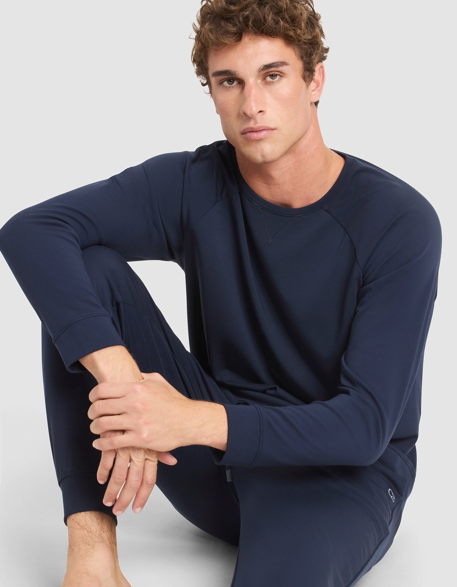 Men's Brushed Bamboo Jogger Set by Cozy Earth at Shirley Shoppe