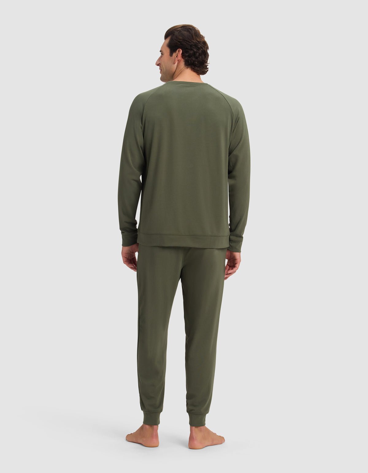 Men's Brushed Bamboo Jogger Set by Cozy Earth at Shirley Shoppe