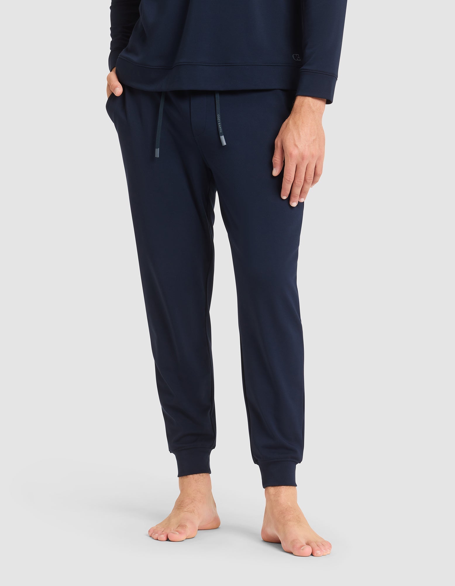 Men's Brushed Bamboo Jogger Set by Cozy Earth at Shirley Shoppe