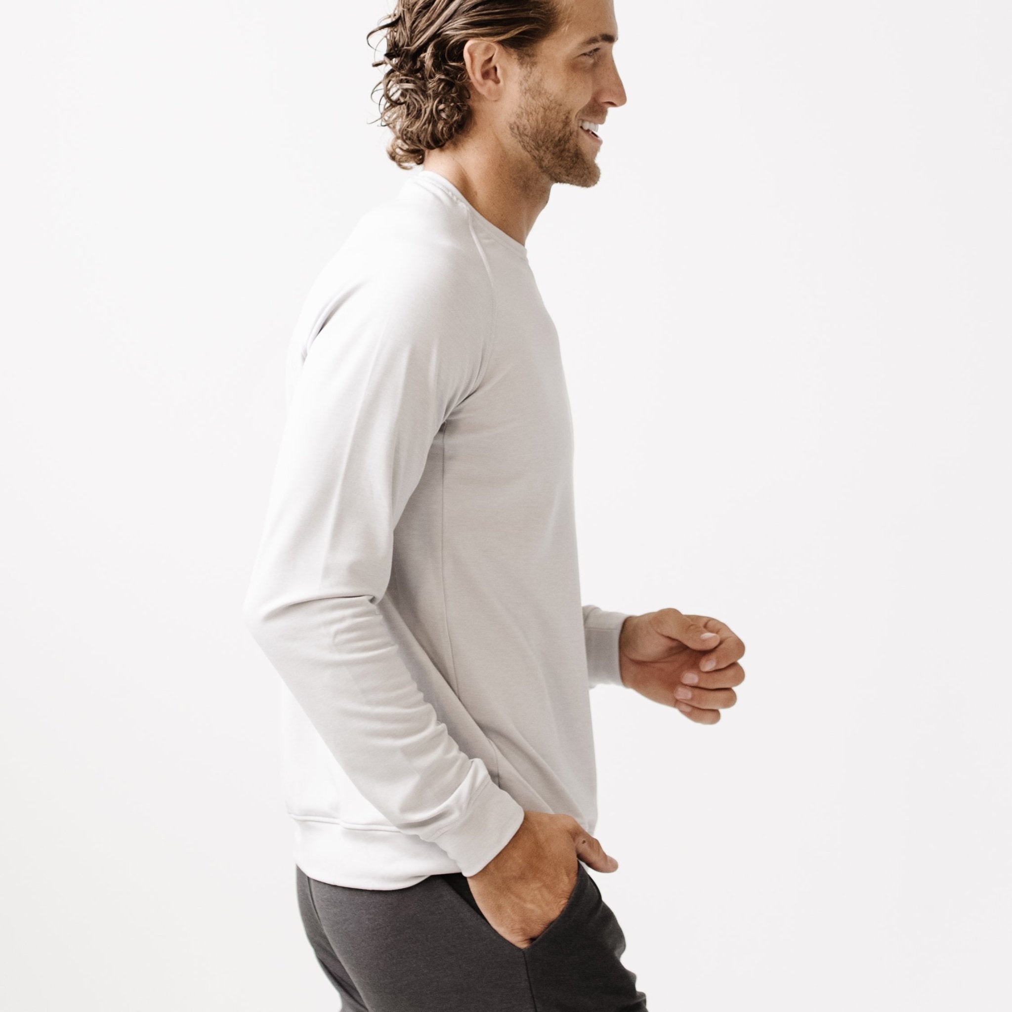 Men's Brushed Bamboo Jogger Set by Cozy Earth at Shirley Shoppe