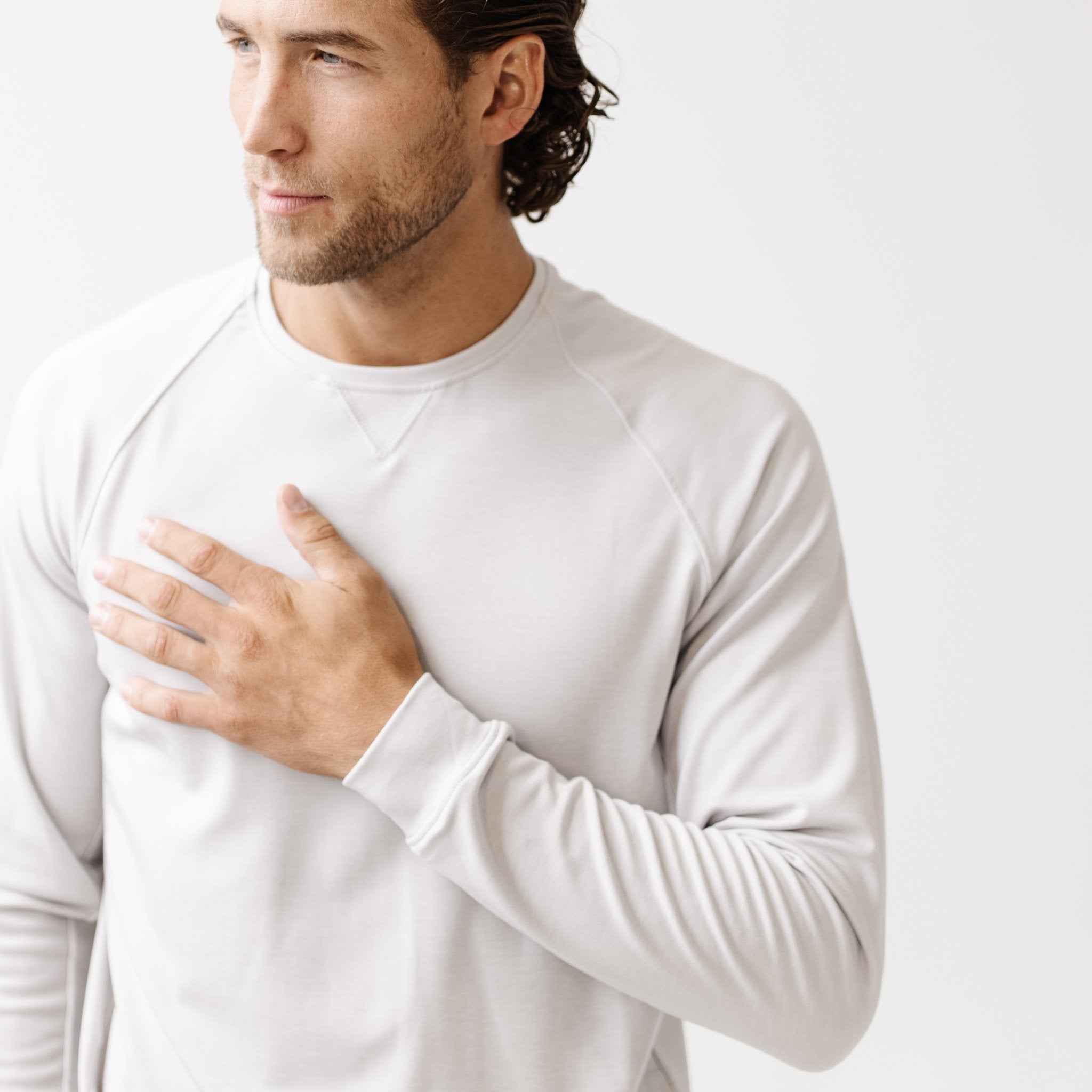 Men's Brushed Bamboo Jogger Set by Cozy Earth at Shirley Shoppe