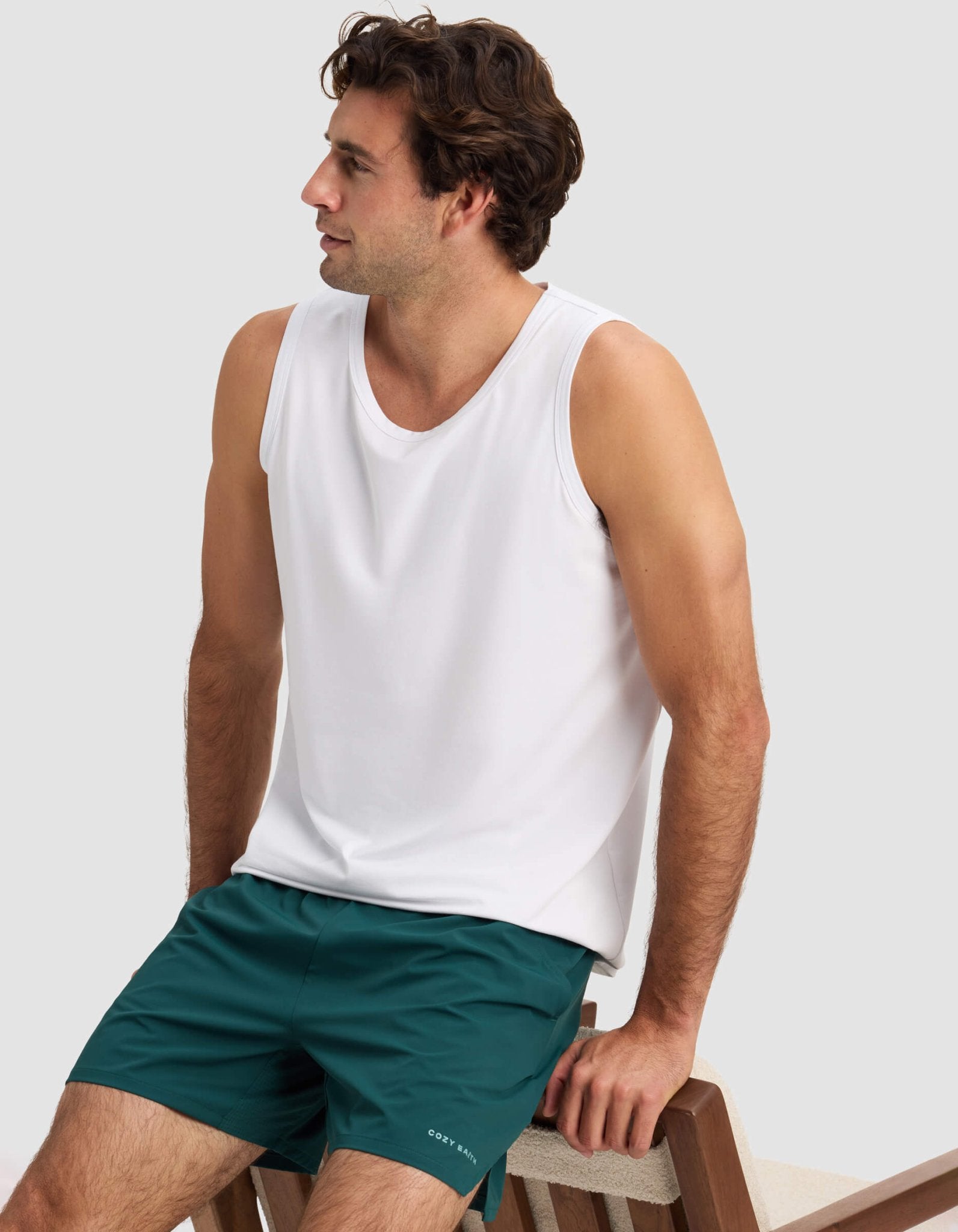 Men's Day & Night Short 5" by Cozy Earth at Shirley Shoppe