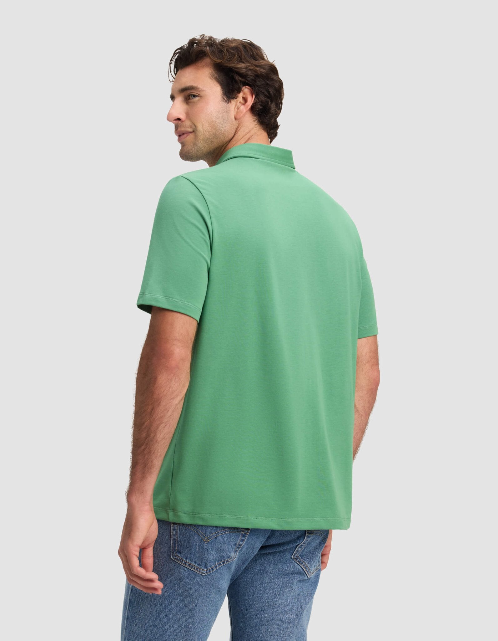Men's Everyday Polo by Cozy Earth at Shirley Shoppe