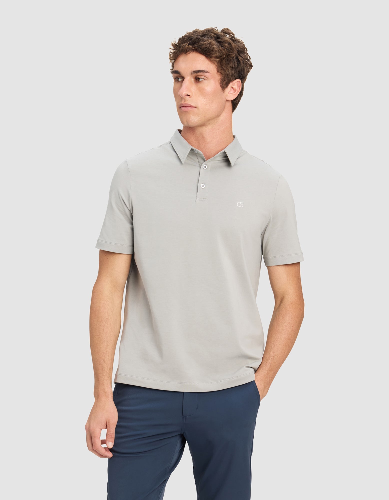 Men's Everyday Polo by Cozy Earth at Shirley Shoppe