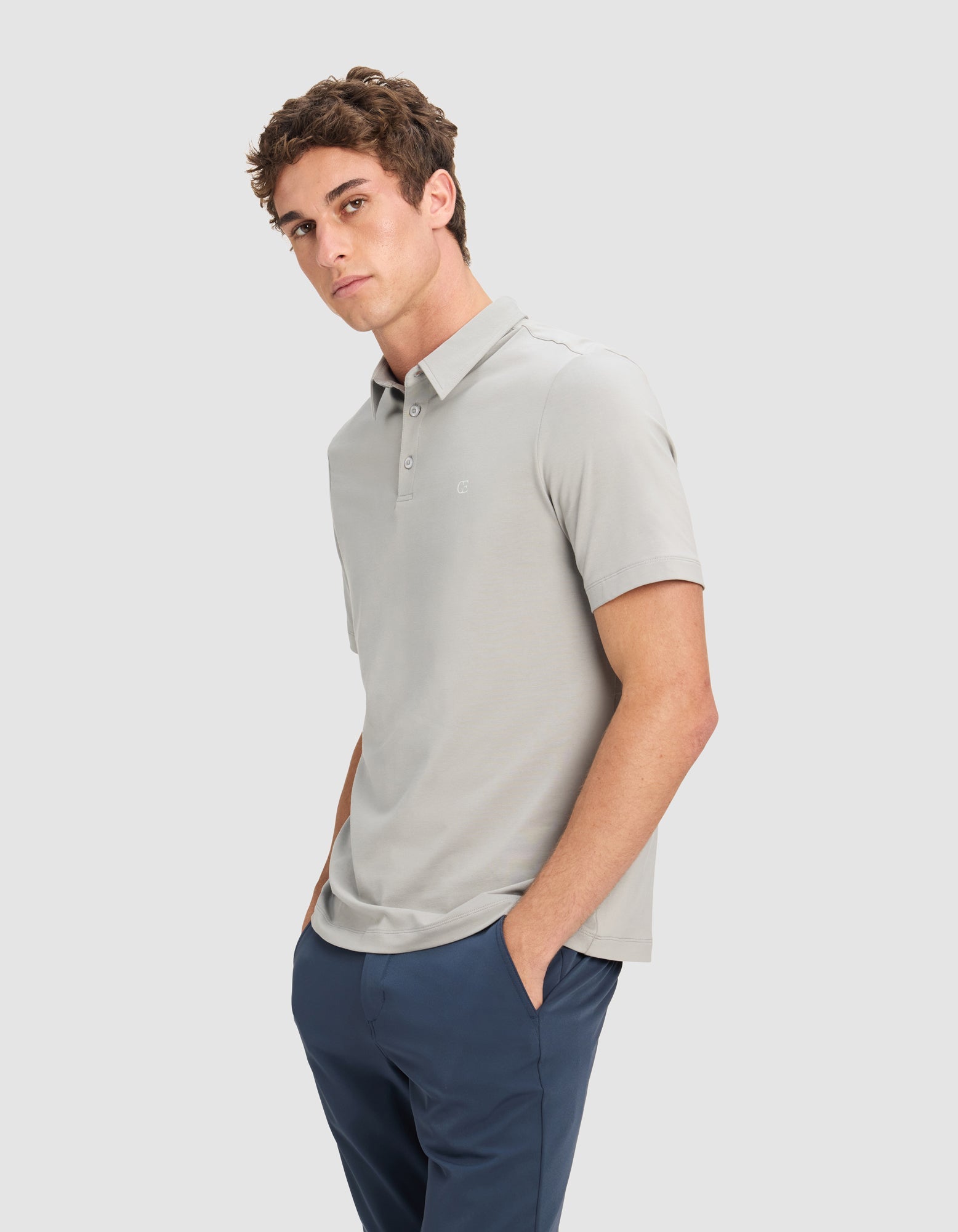Men's Everyday Polo by Cozy Earth at Shirley Shoppe