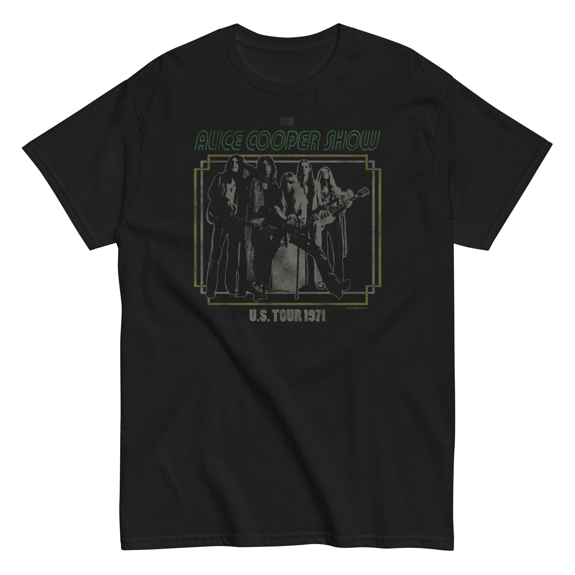 MERCHMOMENT Alice Cooper - 1971 US Tour T-Shirt [Apparel]
