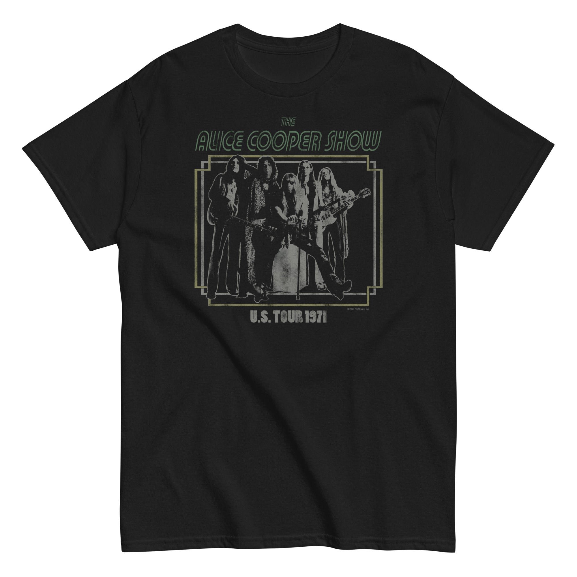 MERCHMOMENT Alice Cooper - 1971 US Tour T-Shirt [Apparel]