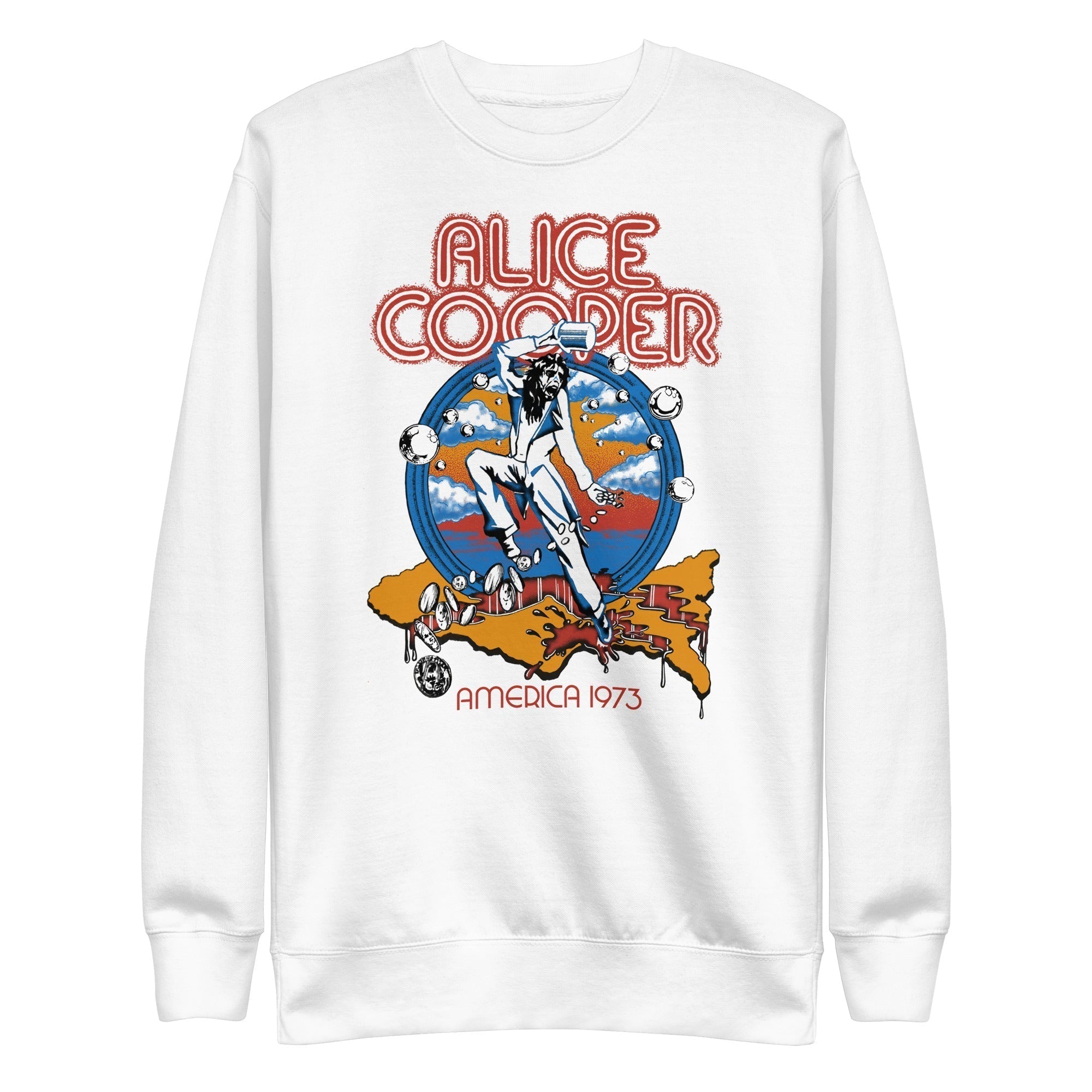 MERCHMOMENT Alice Cooper - 1973 Tour Sweatshirt [Apparel]