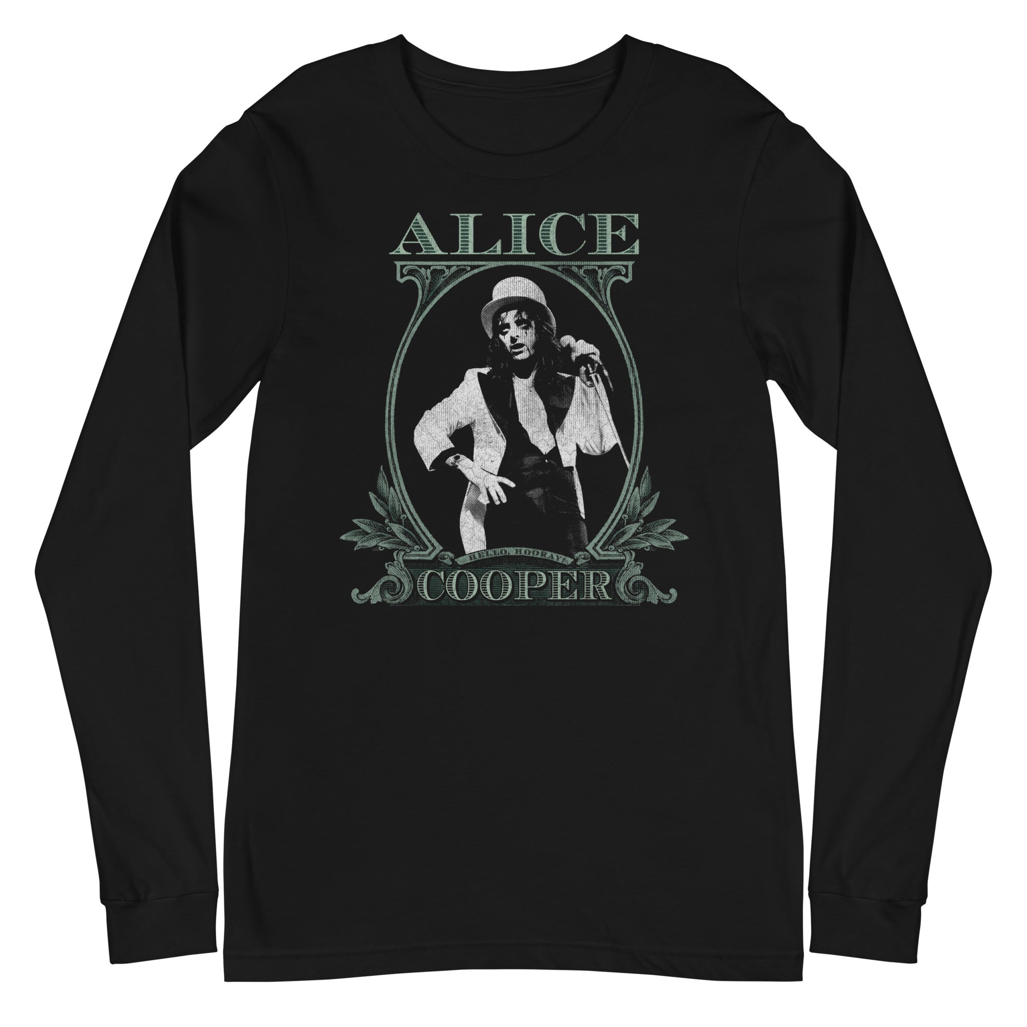 MERCHMOMENT Alice Cooper - Bankroll Long Sleeve T-Shirt [Apparel]
