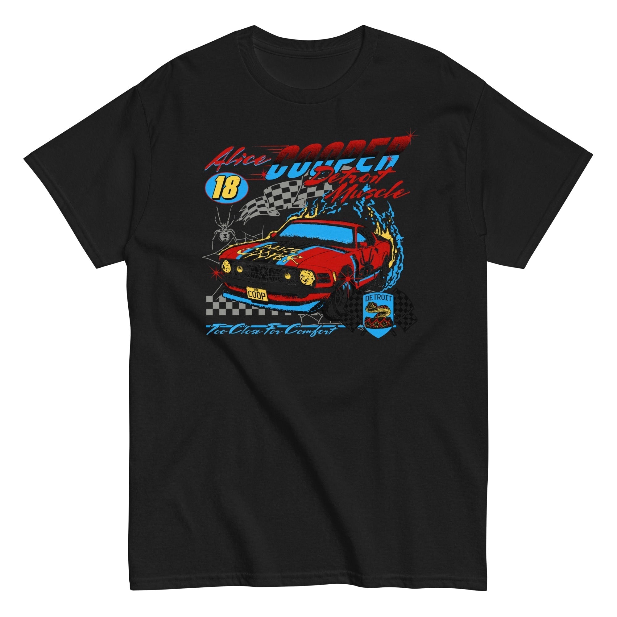 MERCHMOMENT Alice Cooper - Racecar T-Shirt [Apparel]