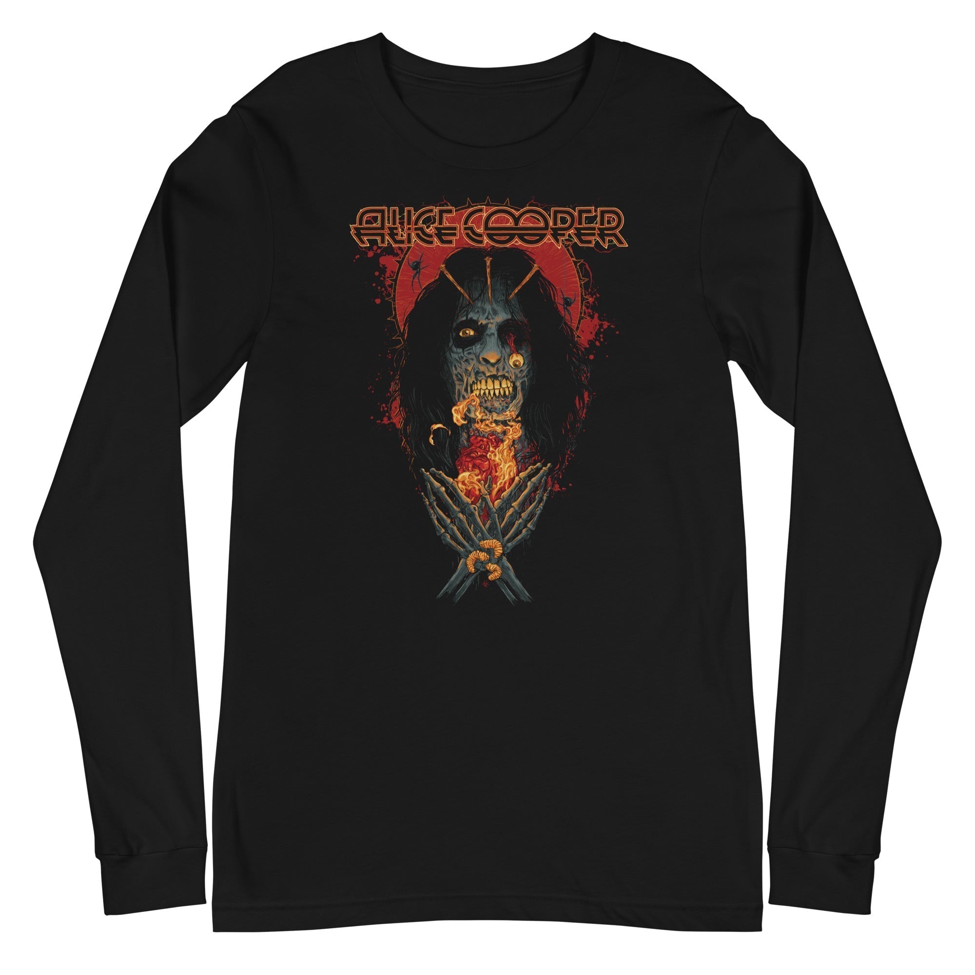 MERCHMOMENT Alice Cooper - Skeleton Long Sleeve T-Shirt [Apparel]