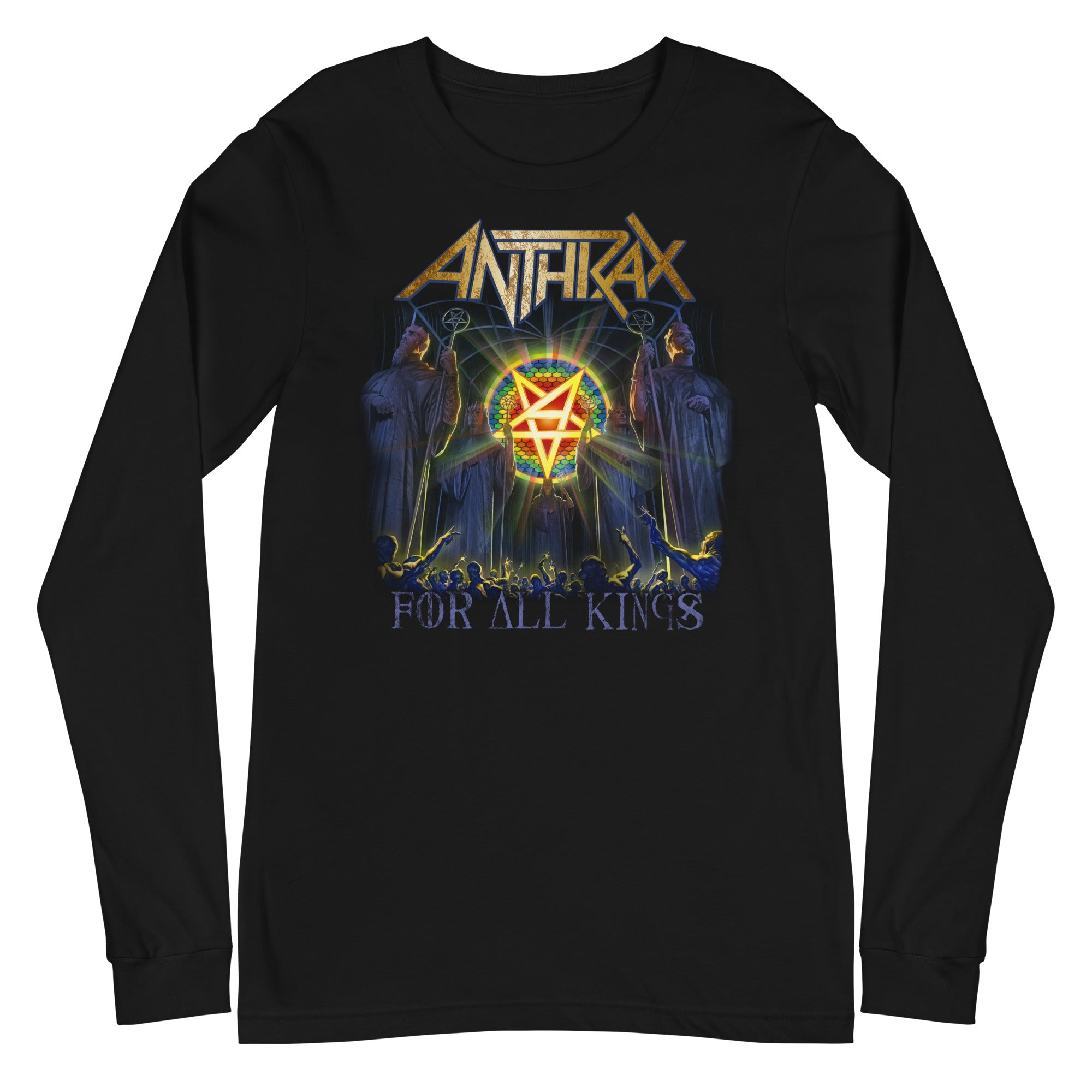MERCHMOMENT Anthrax - For All Kings Long Sleeve T-Shirt [Apparel]