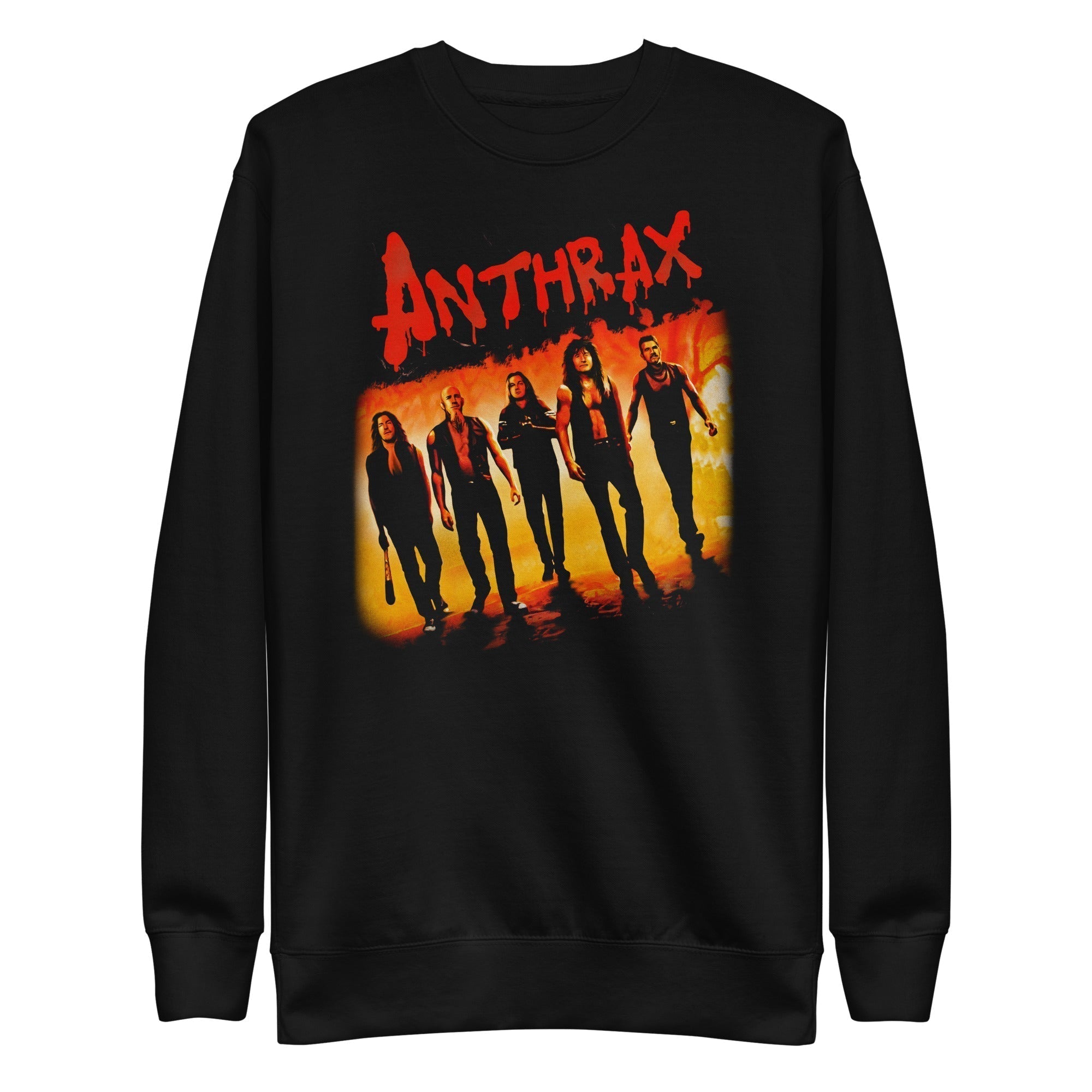 MERCHMOMENT Anthrax - Slanted Band Sweatshirt [Apparel]