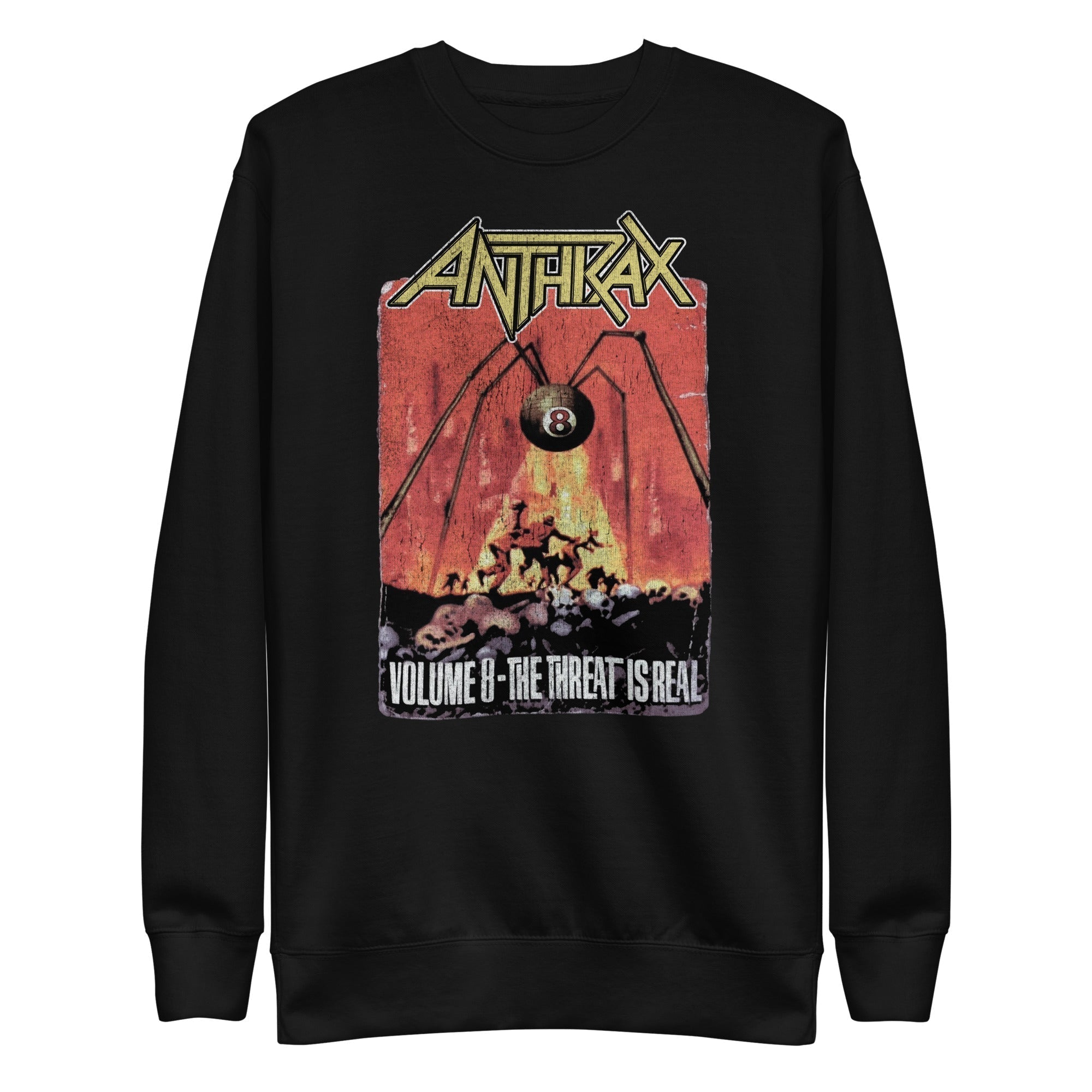 MERCHMOMENT Anthrax - The Threat Is Real Sweatshirt [Apparel]