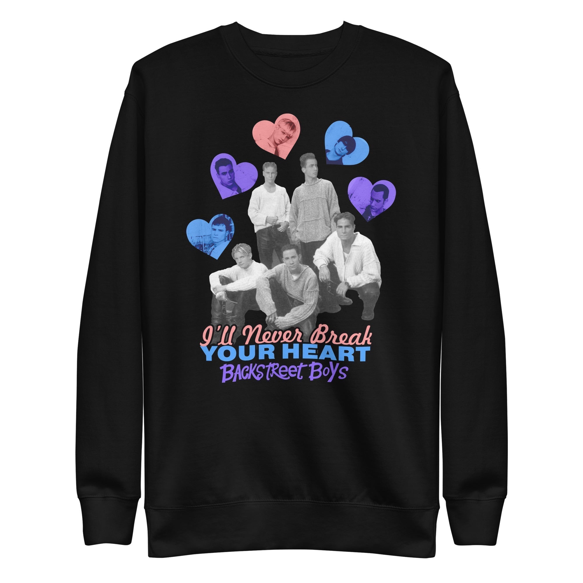 MERCHMOMENT Backstreet Boys - Never Break Your Heart Sweatshirt [Apparel]