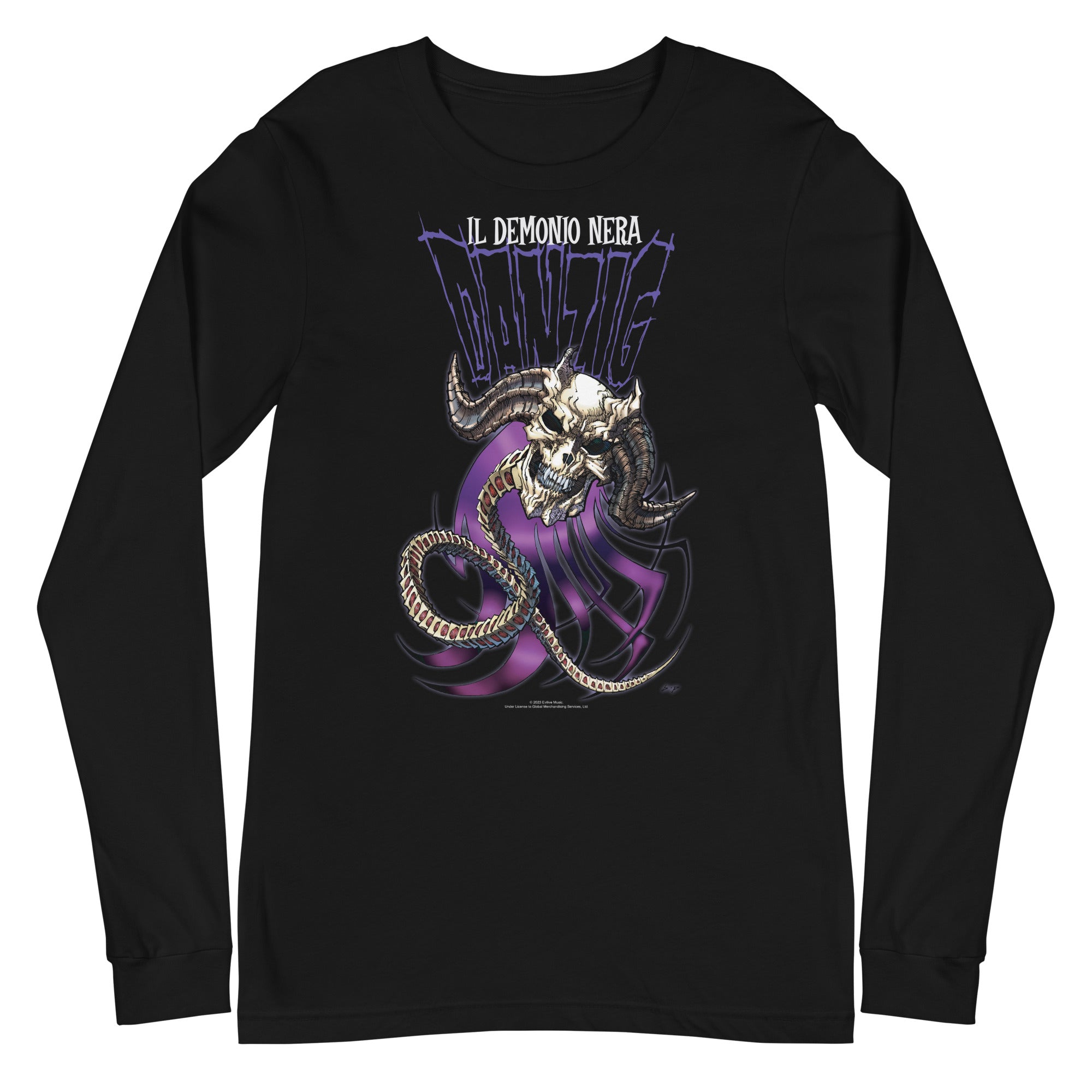 MERCHMOMENT Danzig - Il Demonio Nera Long Sleeve T-Shirt [Apparel]