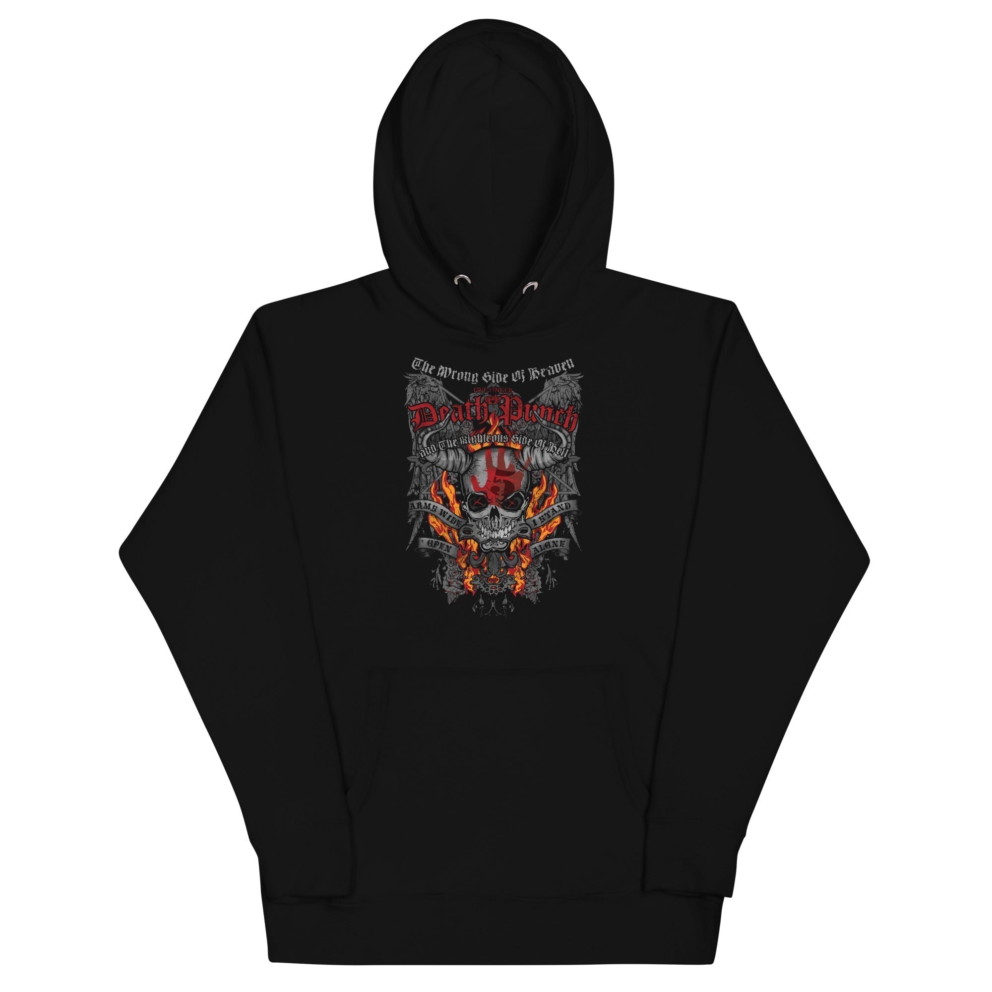 MERCHMOMENT Five Finger Death Punch - Wrong or Righteous Hoodie [Apparel]