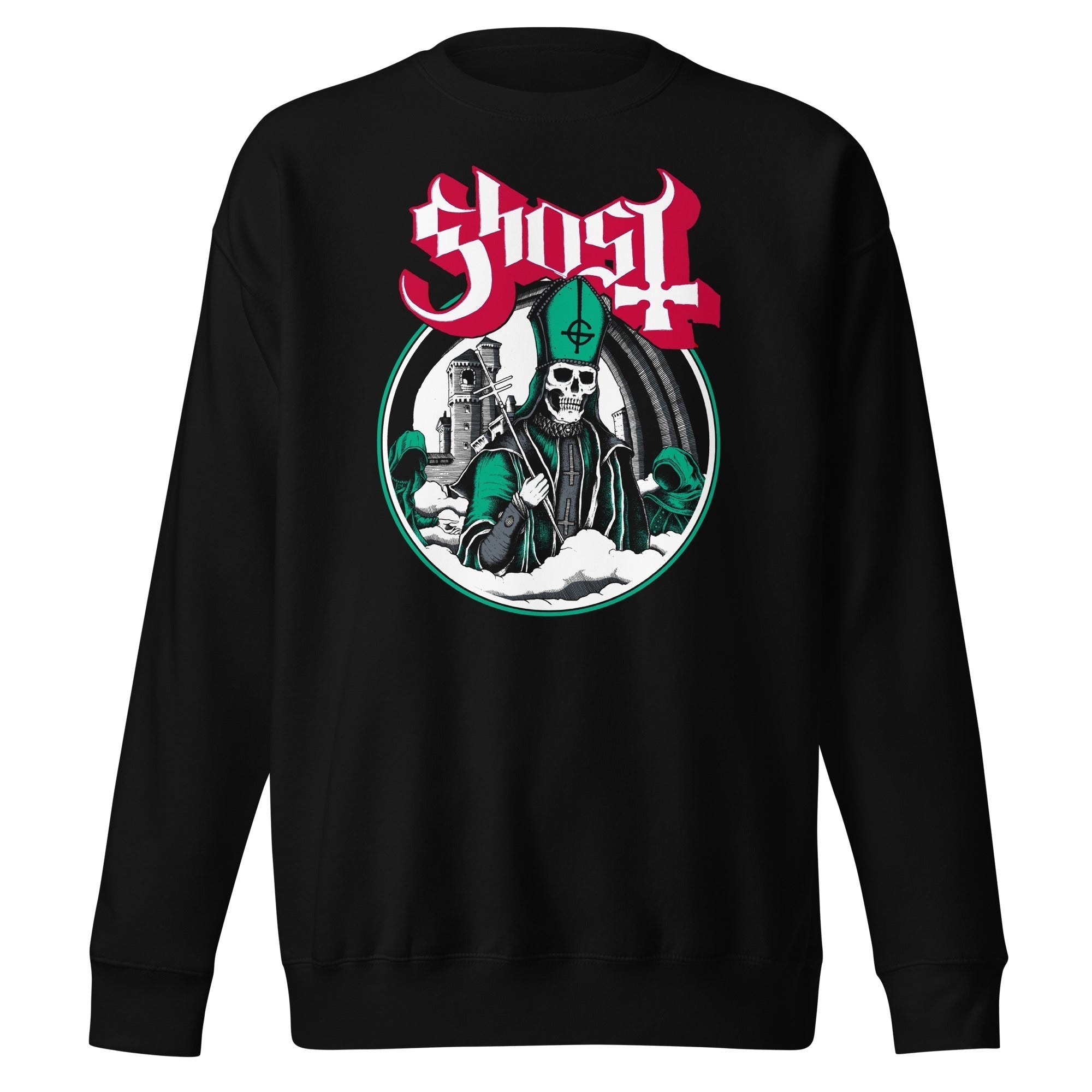 MERCHMOMENT Ghost - Green With Envy Sweatshirt [Apparel]
