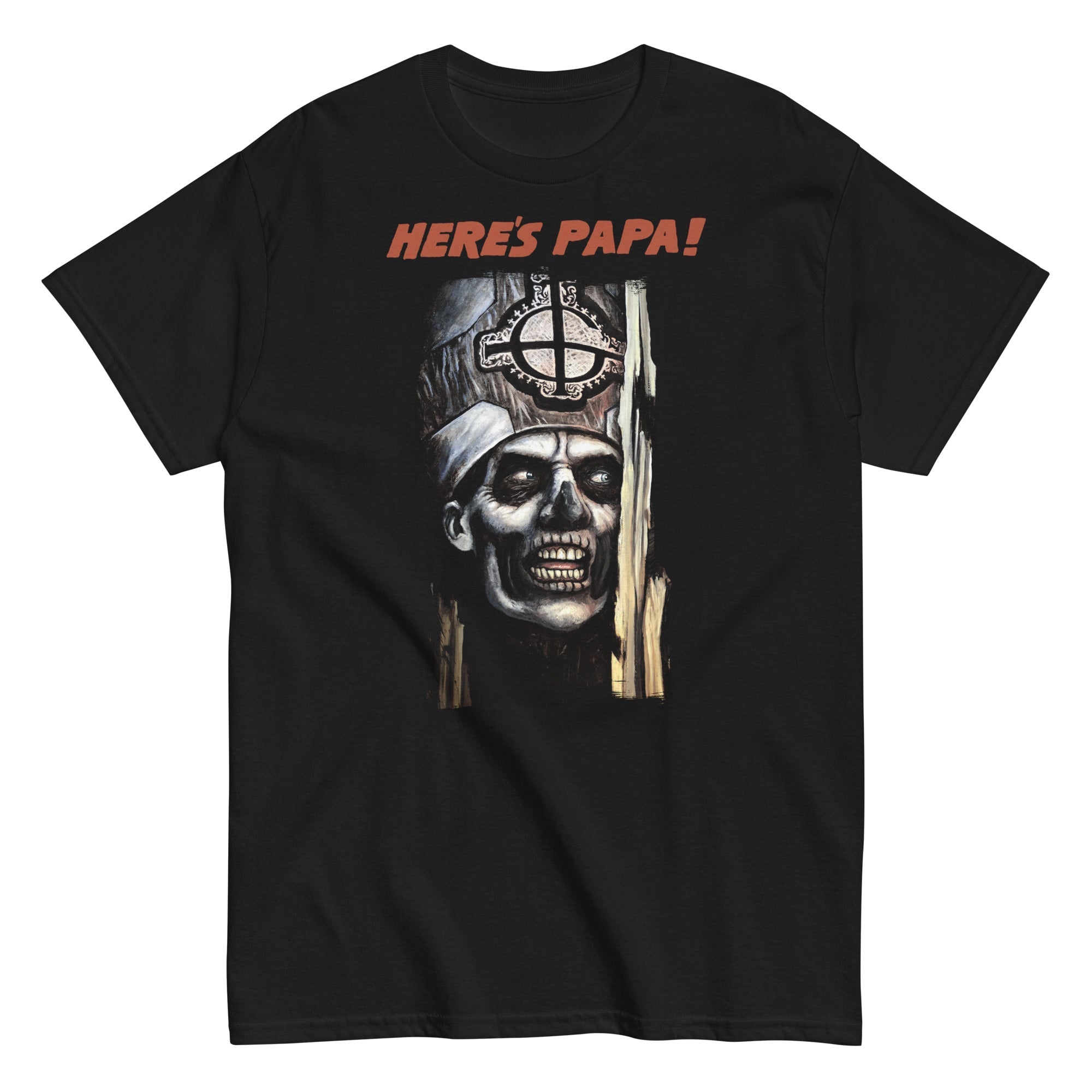 MERCHMOMENT Ghost - Here's Papa T-Shirt [Apparel]