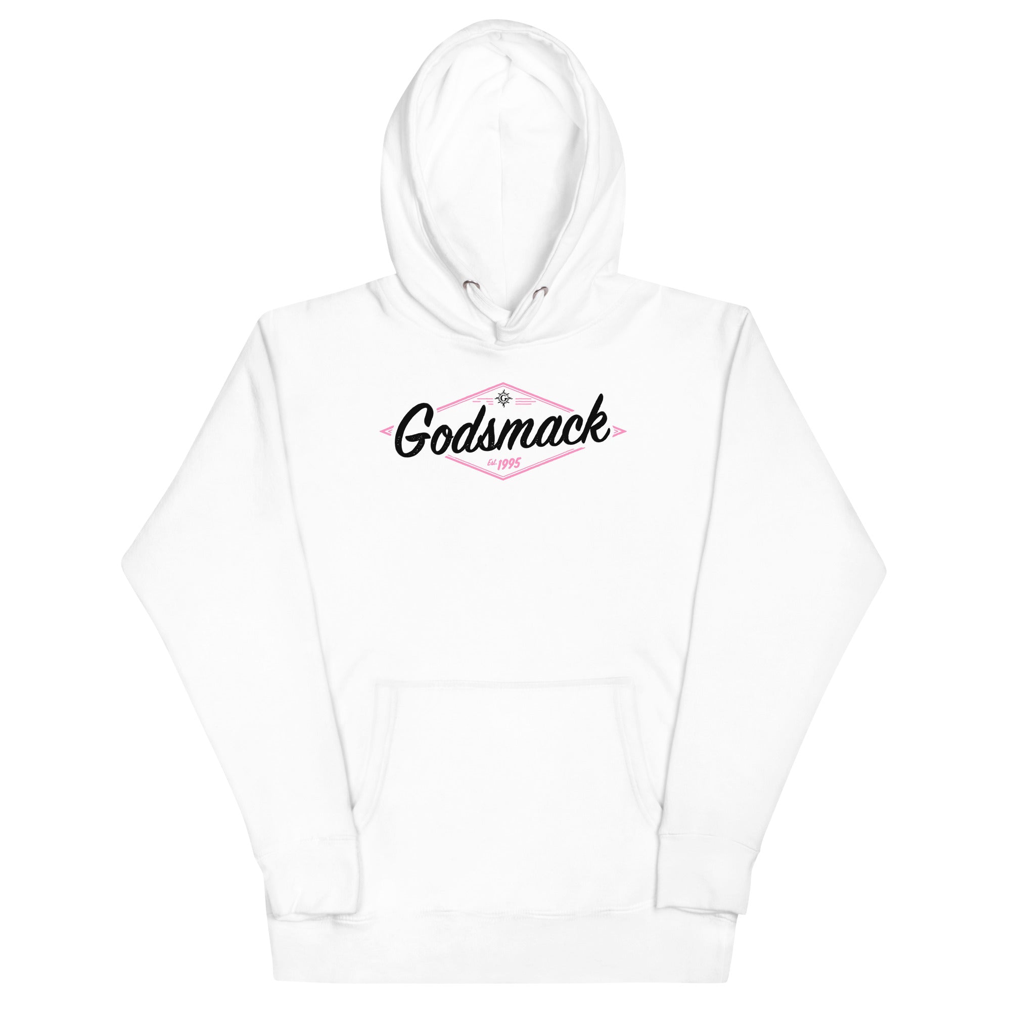 MERCHMOMENT Godsmack - Black and Pink Logo Hoodie [Apparel]