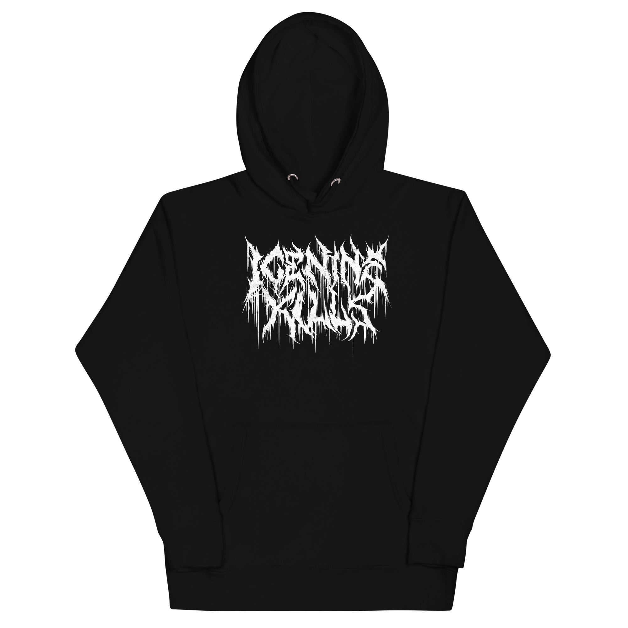 MERCHMOMENT Ice Nine Kills - White Drip Logo Hoodie [Apparel]