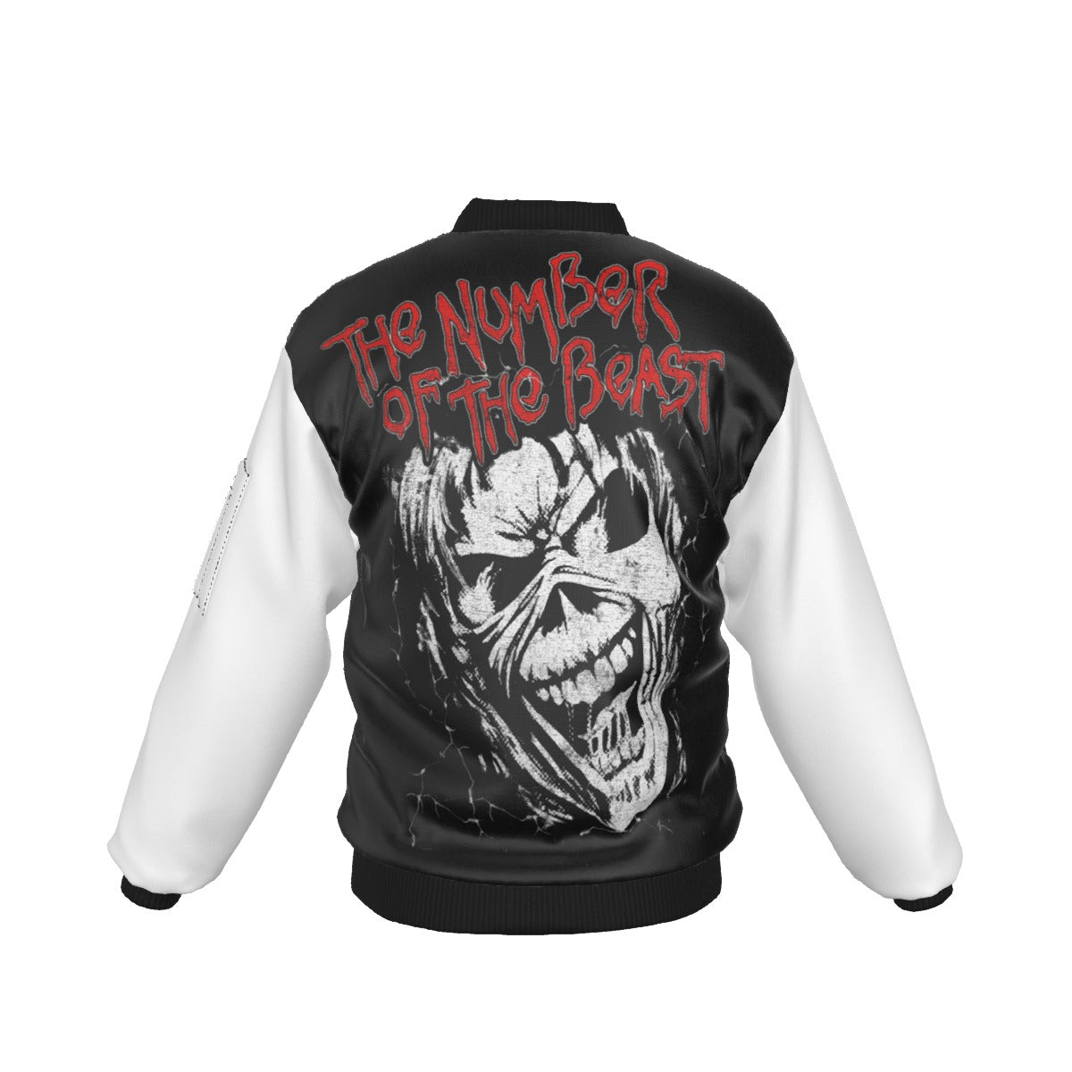 MERCHMOMENT Iron Maiden Tres Logos Bomber Jacket [Jacket]