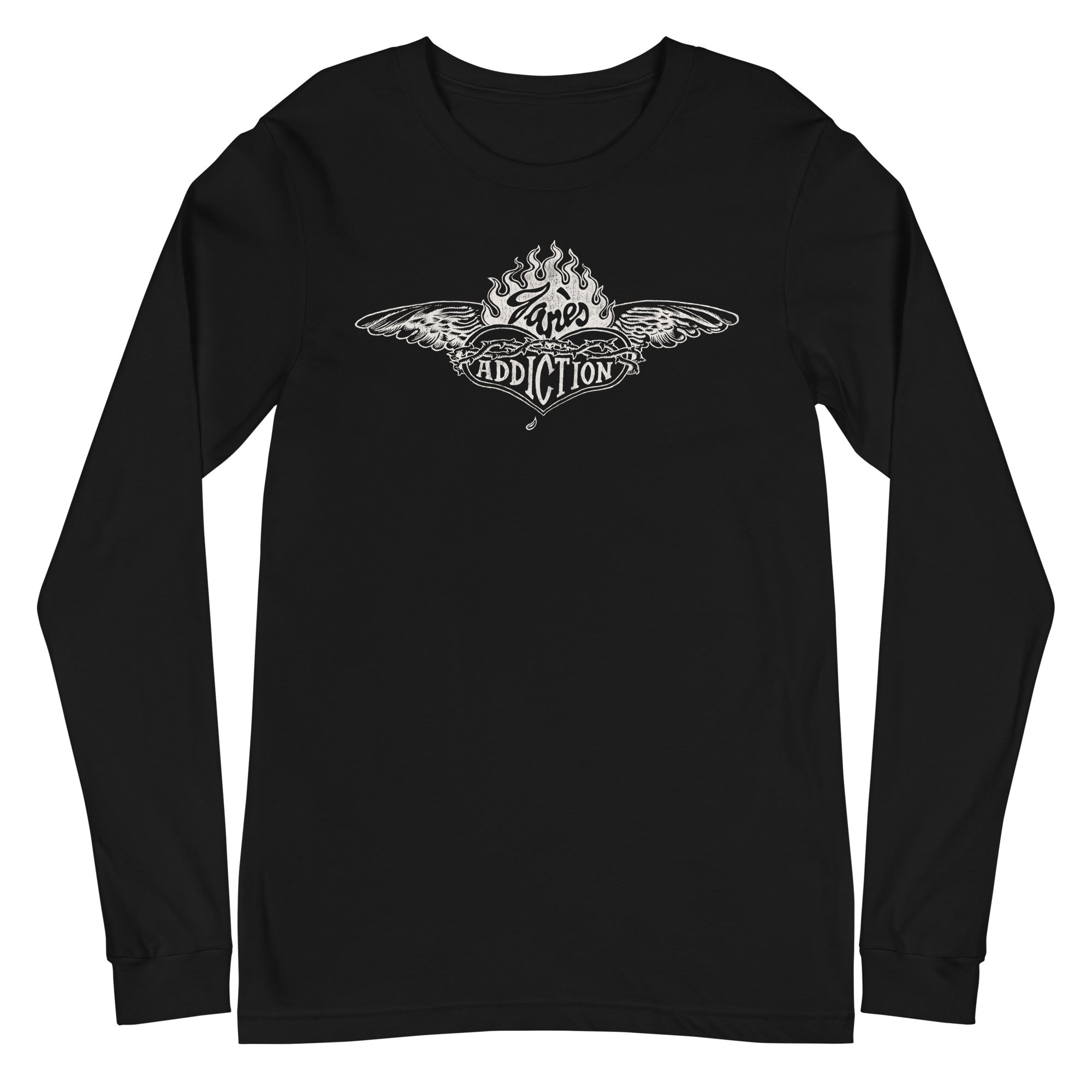 MERCHMOMENT Jane's Addiction - Badge Logo Long Sleeve T-Shirt [Apparel]
