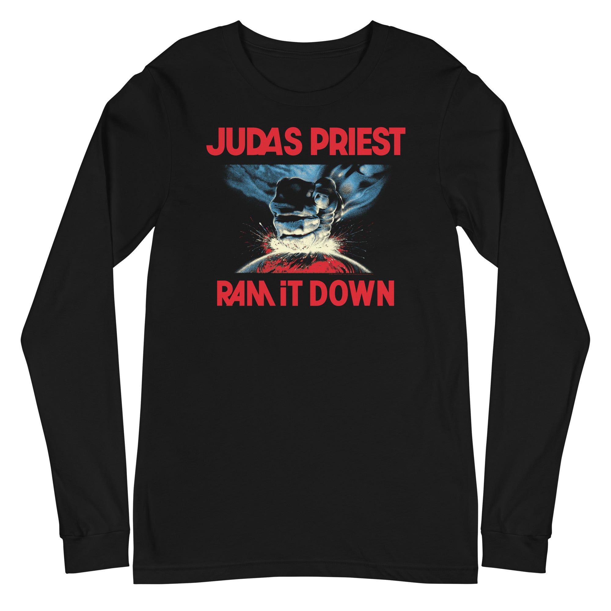MERCHMOMENT Judas Priest - Ram Bigger Long Sleeve T-Shirt [Apparel]