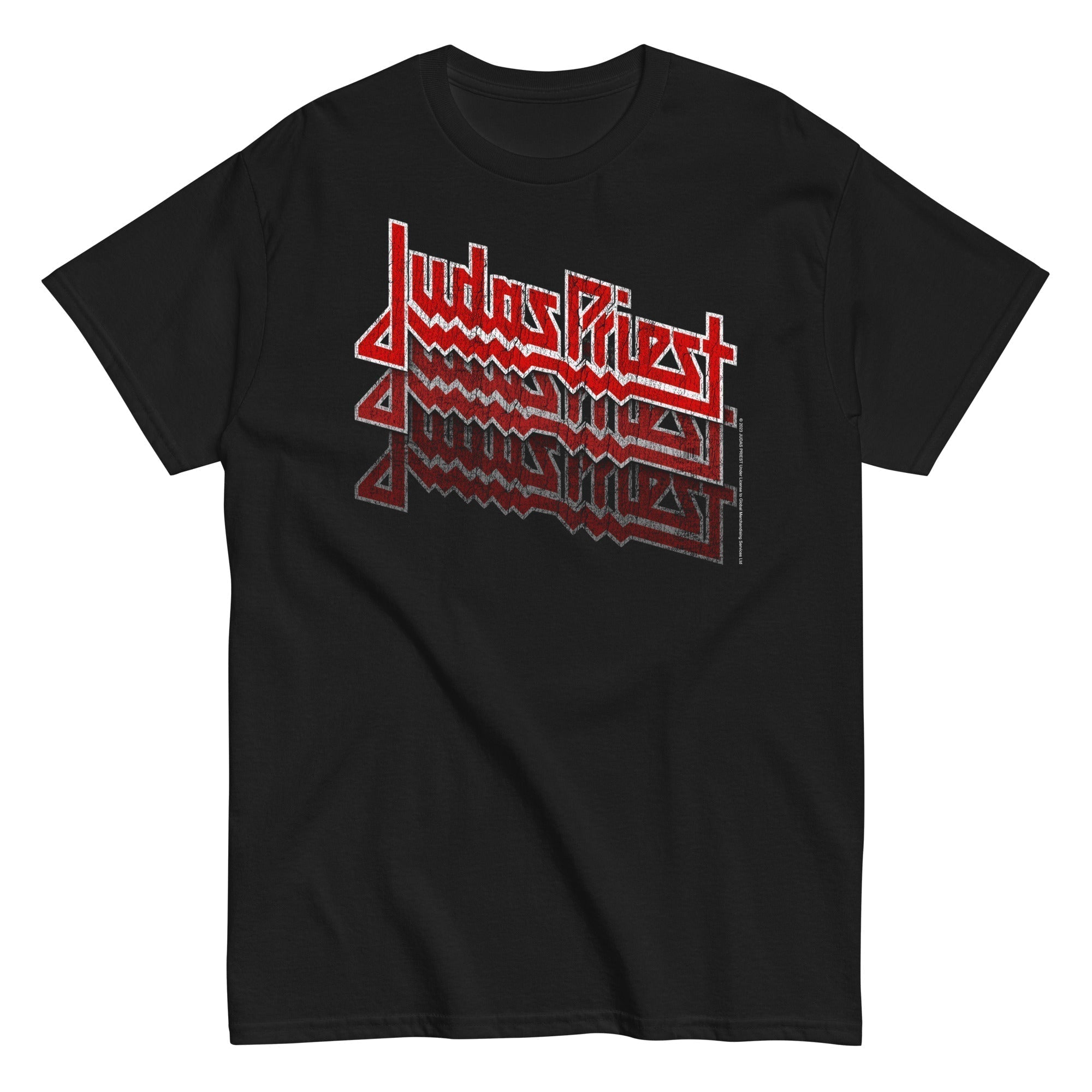 MERCHMOMENT Judas Priest - Triple Vision Logo T-Shirt [Apparel]