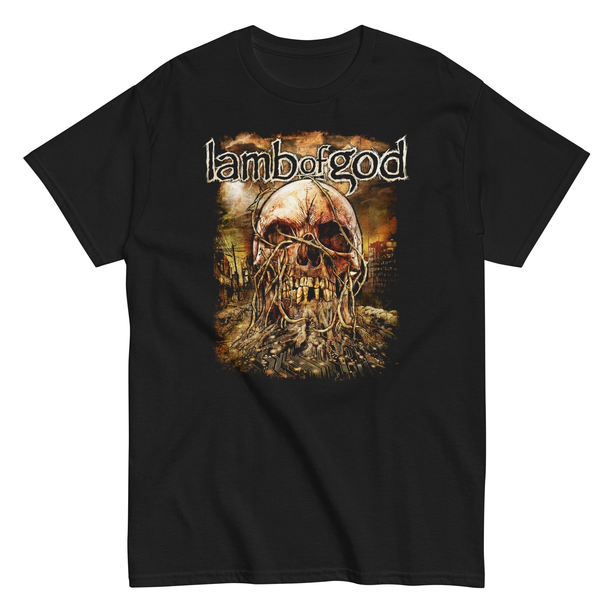 MERCHMOMENT Lamb of God - Circle of Death T-Shirt [Apparel]