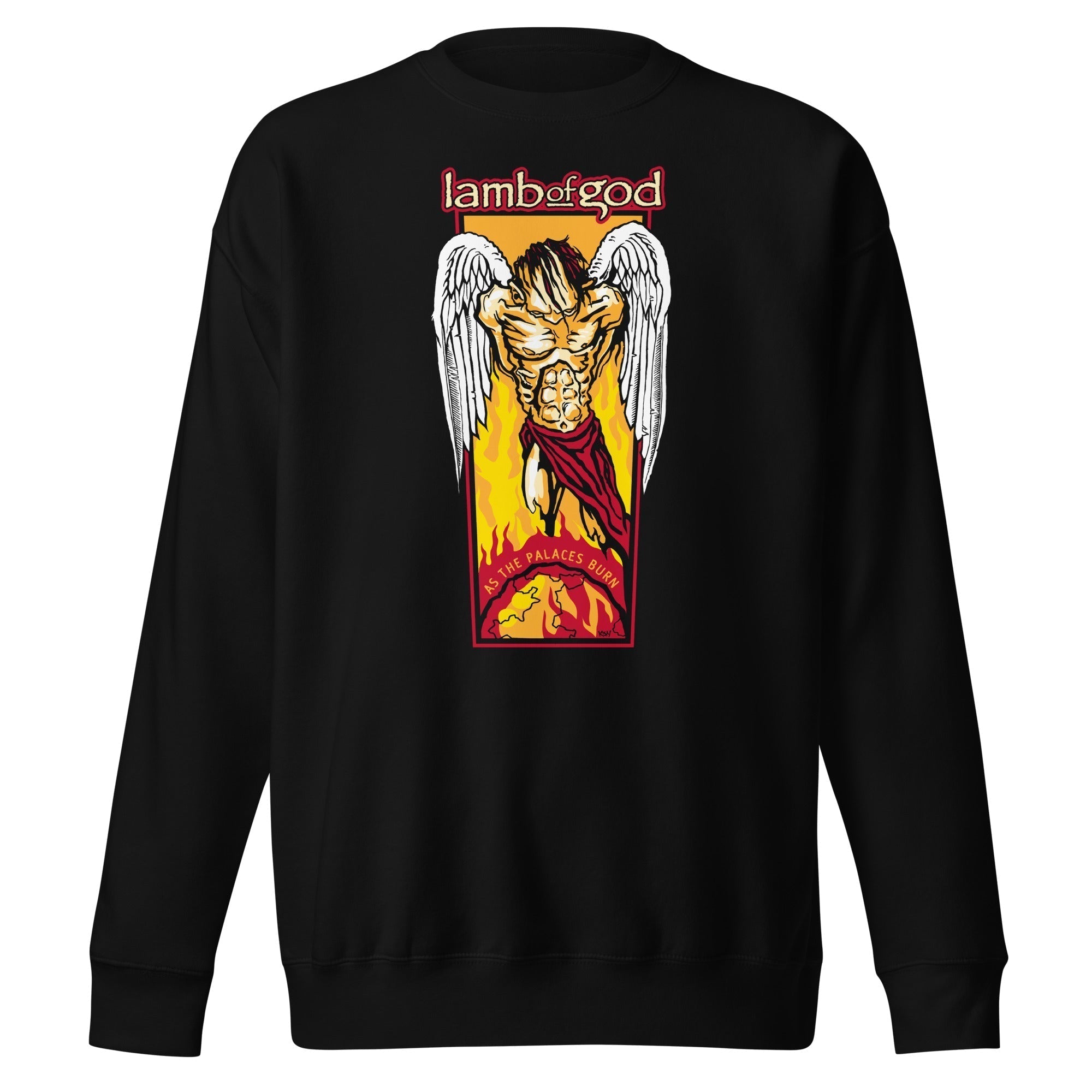 MERCHMOMENT Lamb of God - Fallen Angel Sweatshirt [Apparel]