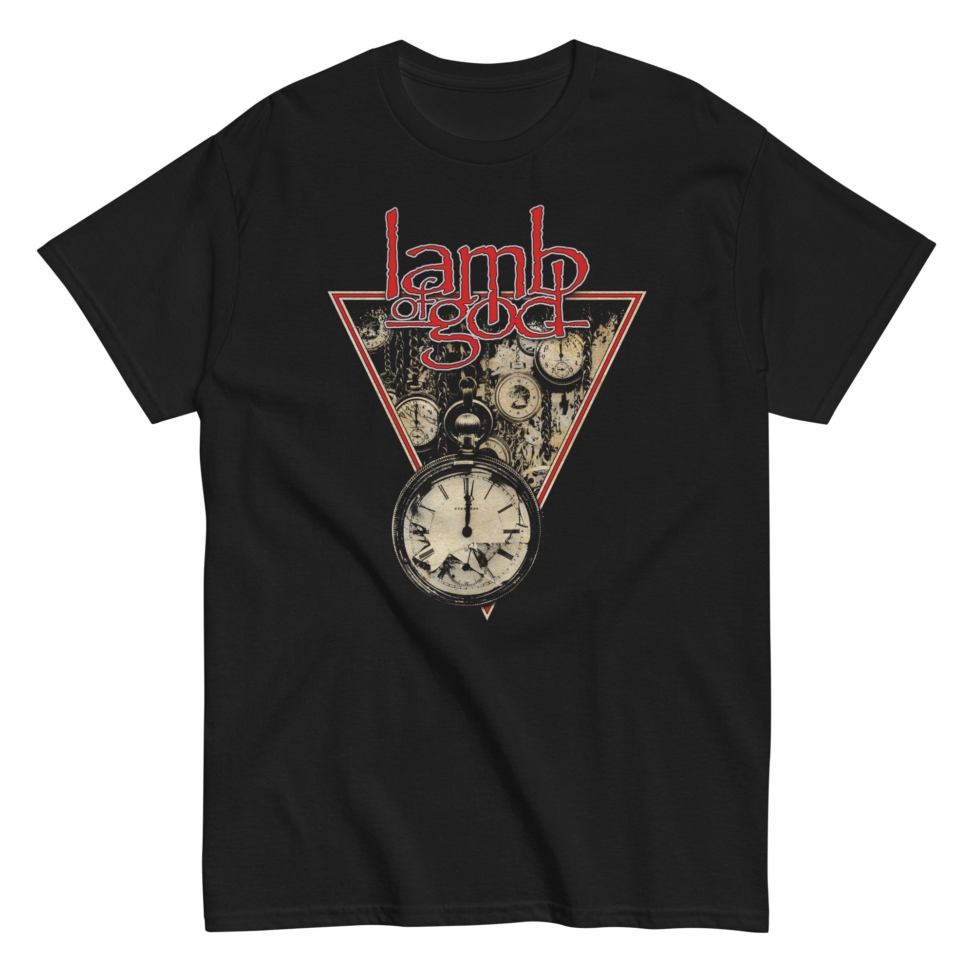 MERCHMOMENT Lamb of God - Time's Up T-Shirt [Apparel]
