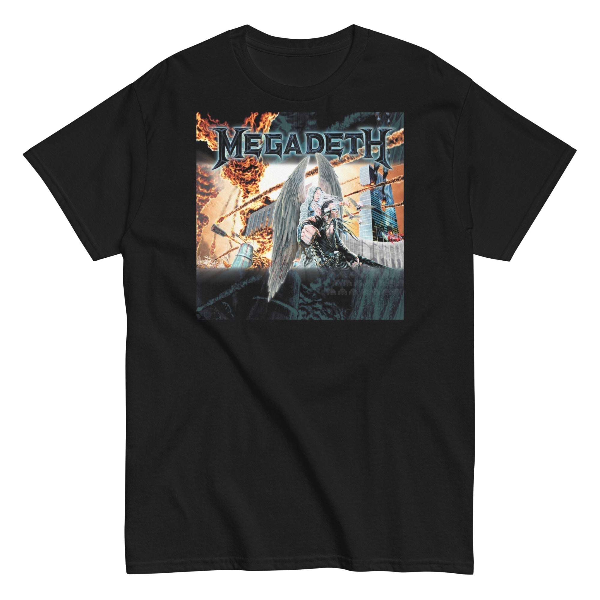 MERCHMOMENT Megadeth - Angel Flames T-Shirt [Apparel]