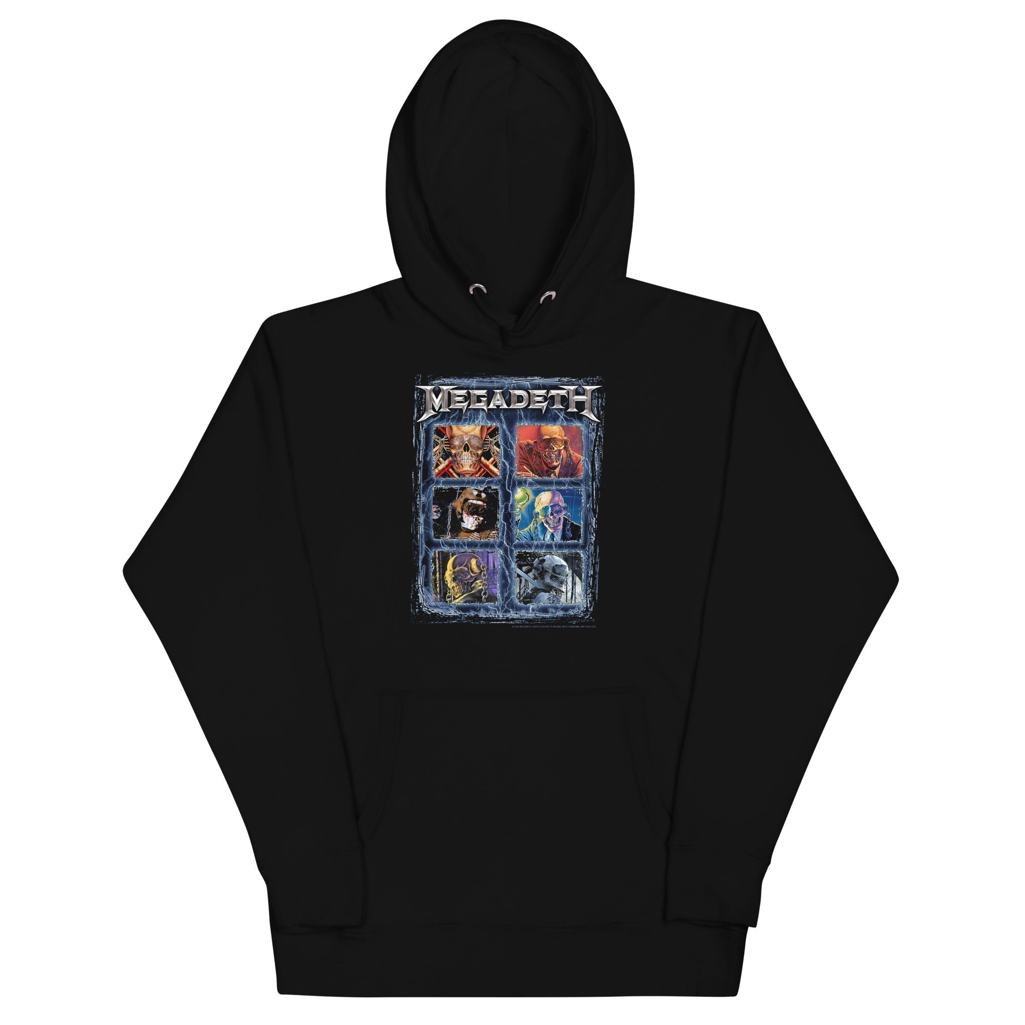 MERCHMOMENT Megadeth - Six Vics Hoodie [Apparel]