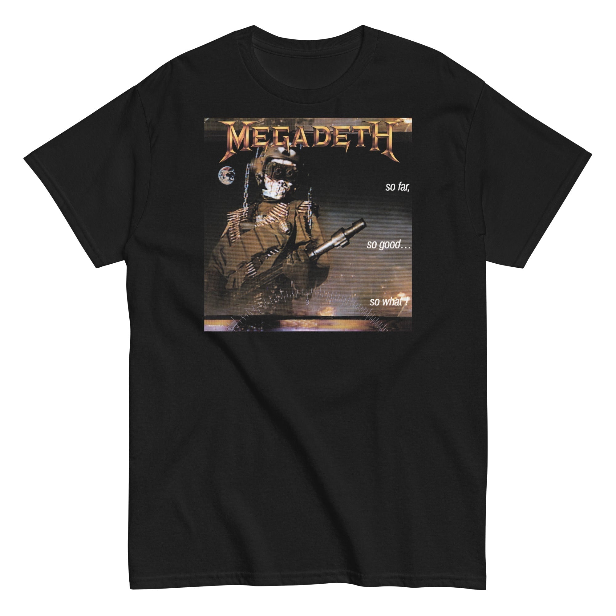 MERCHMOMENT Megadeth - So Far, So Good, So What? T-Shirt [Apparel]