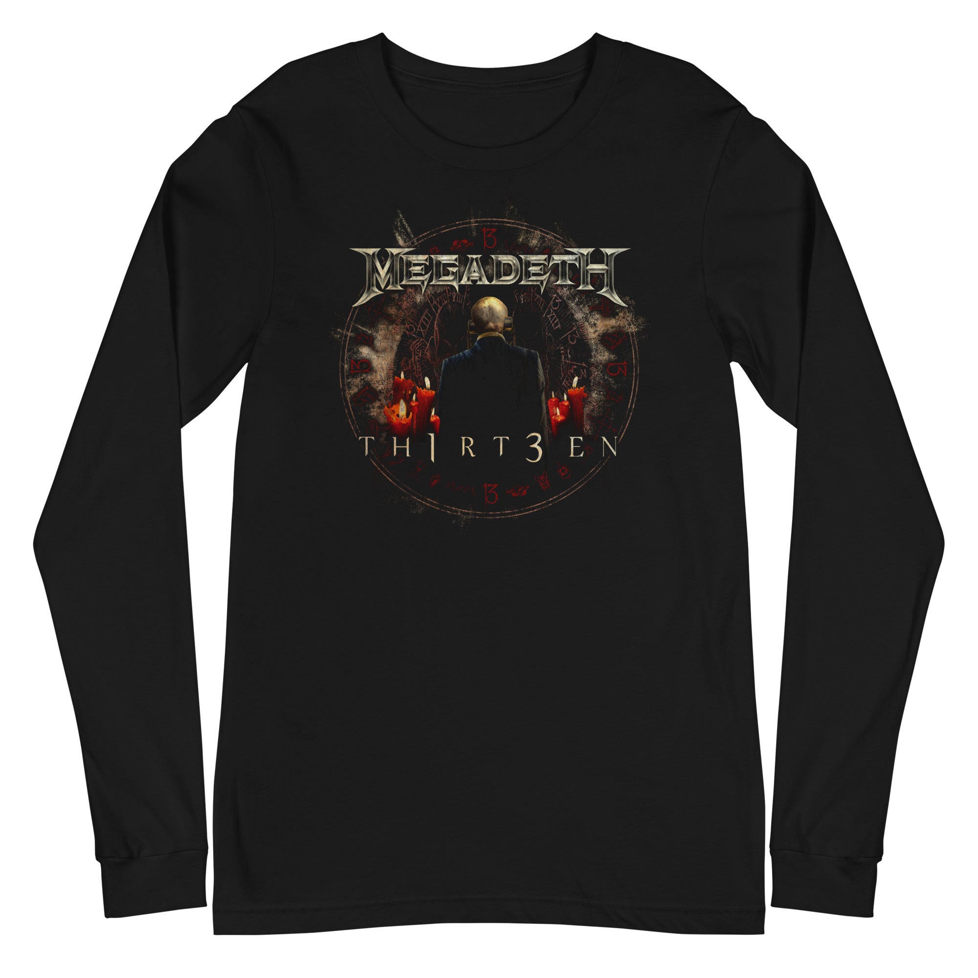 MERCHMOMENT Megadeth - Th1rt3en Long Sleeve T-Shirt [Apparel]