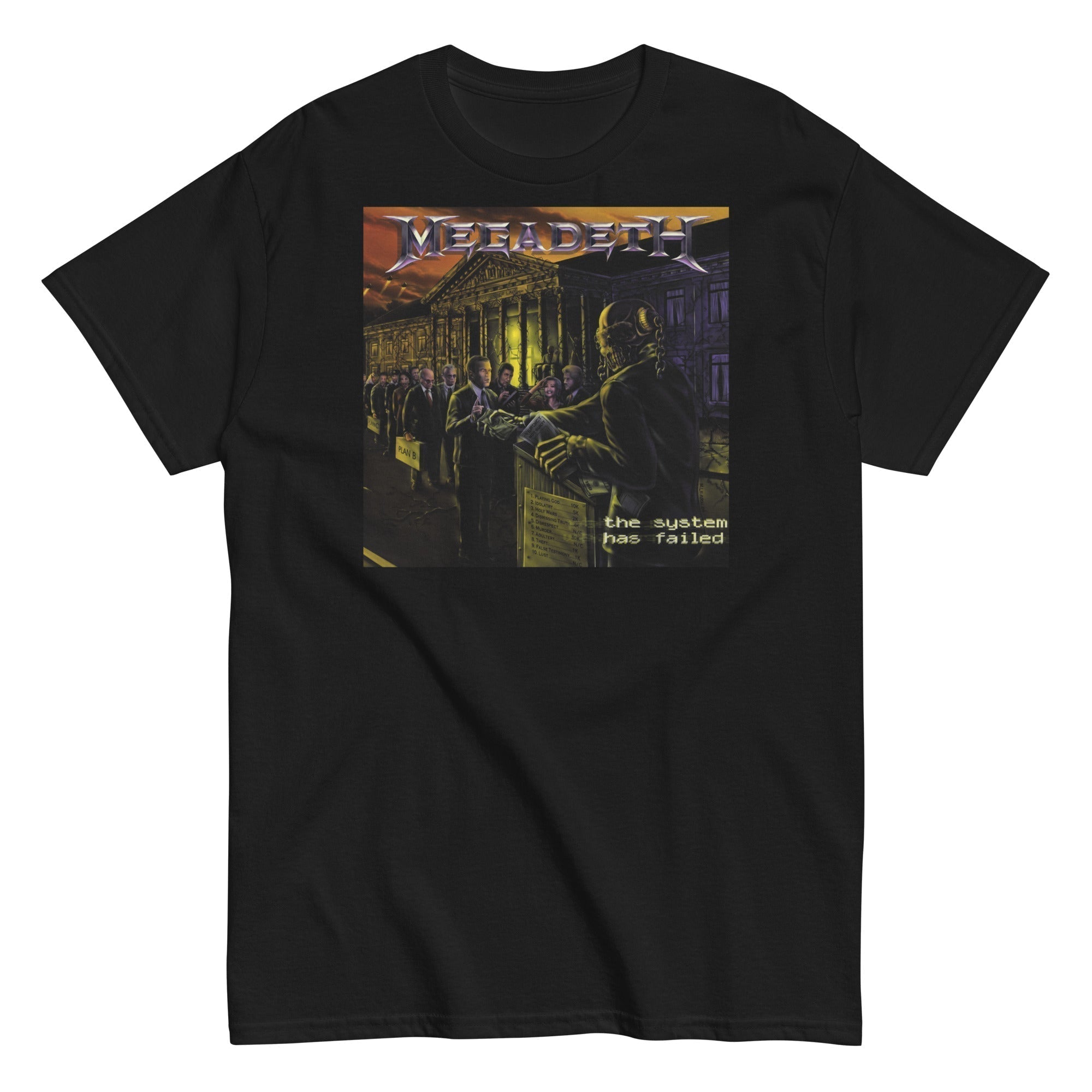 MERCHMOMENT Megadeth - The System Has Failed T-Shirt [Apparel]