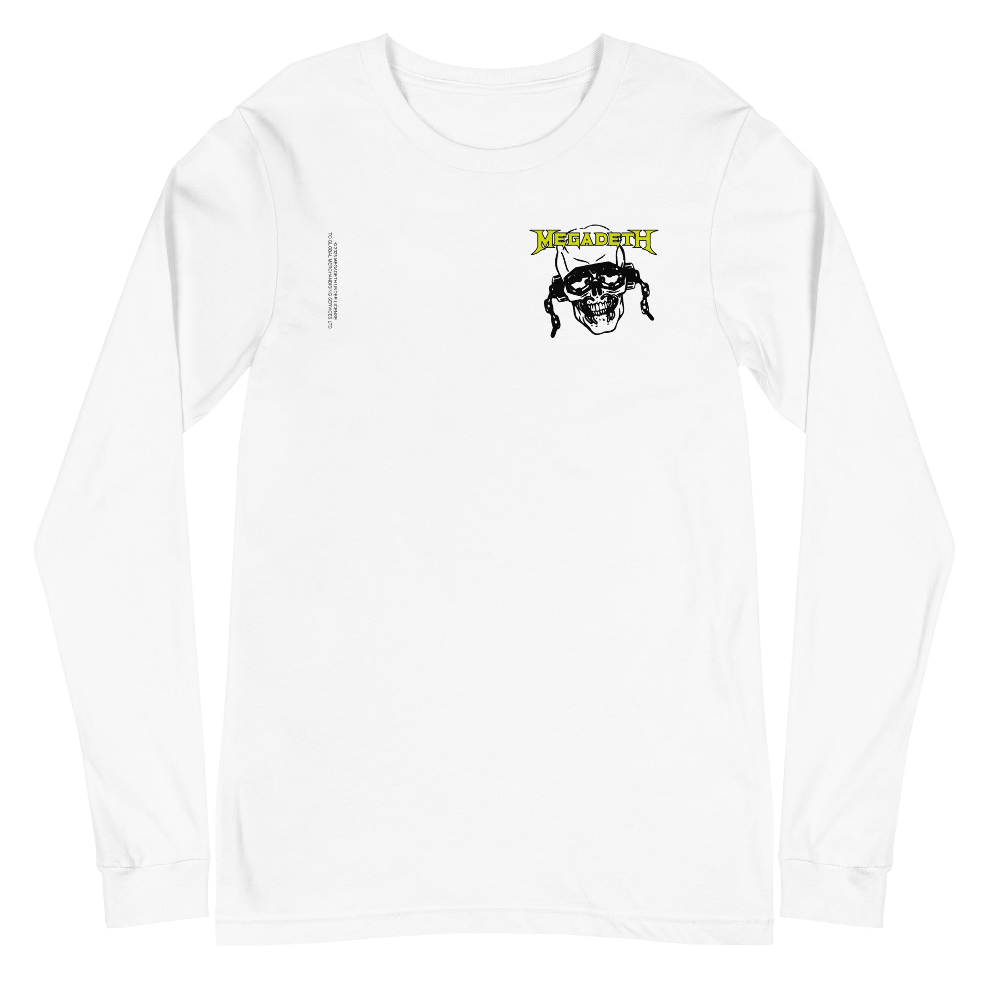 MERCHMOMENT Megadeth - Vic Stamp Long Sleeve T-Shirt [Apparel]