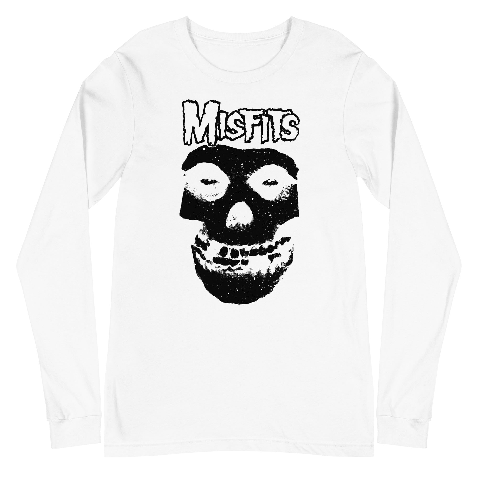 MERCHMOMENT Misfits - Black Skull Long Sleeve T-Shirt [Apparel]
