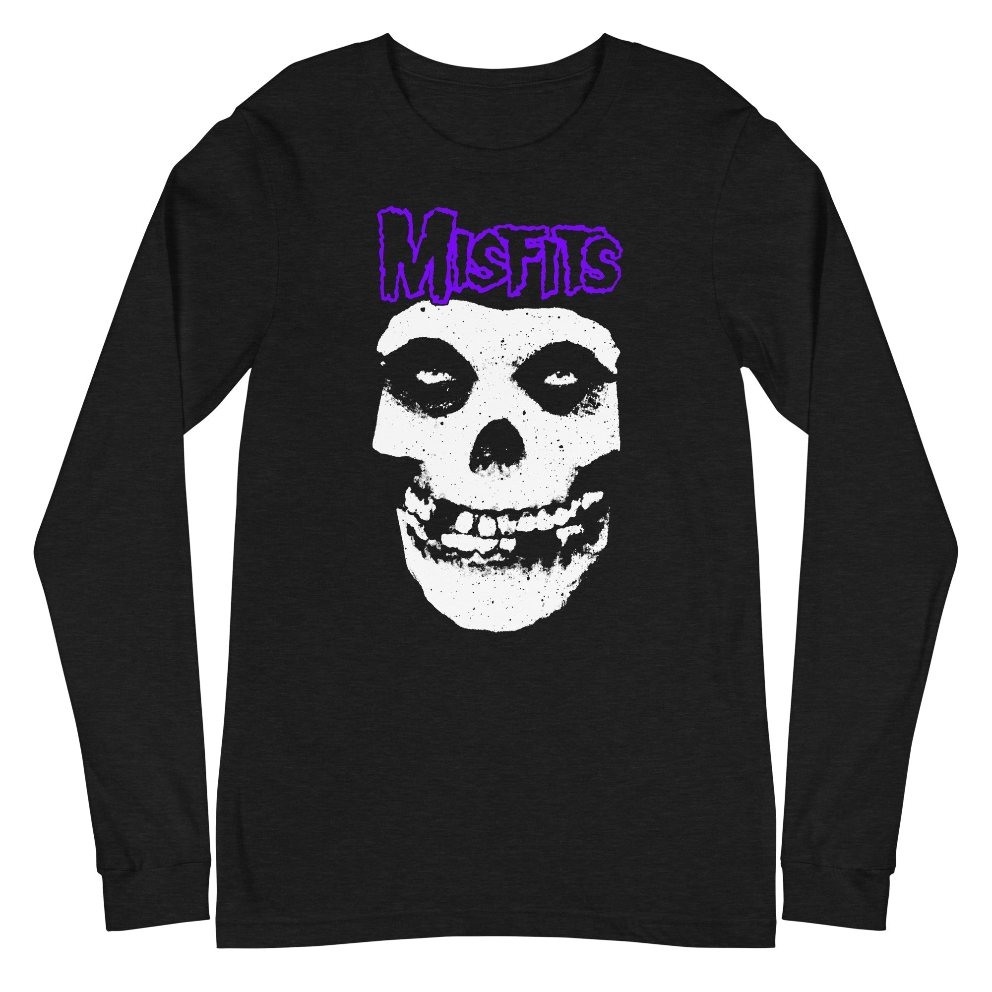 MERCHMOMENT Misfits - Purple Skull Long Sleeve T-Shirt [Apparel]