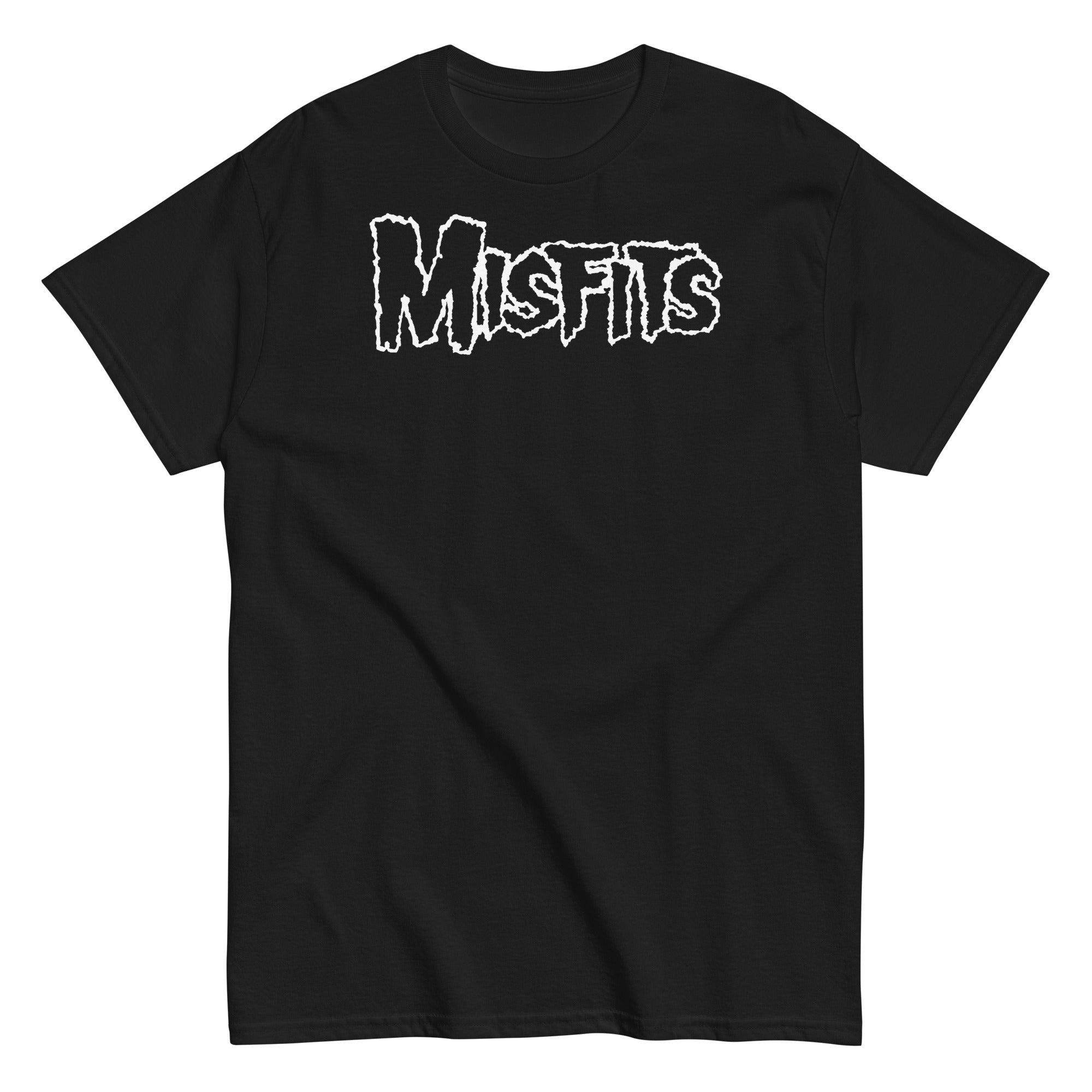 MERCHMOMENT Misfits - White Drip Logo T-Shirt [Apparel]