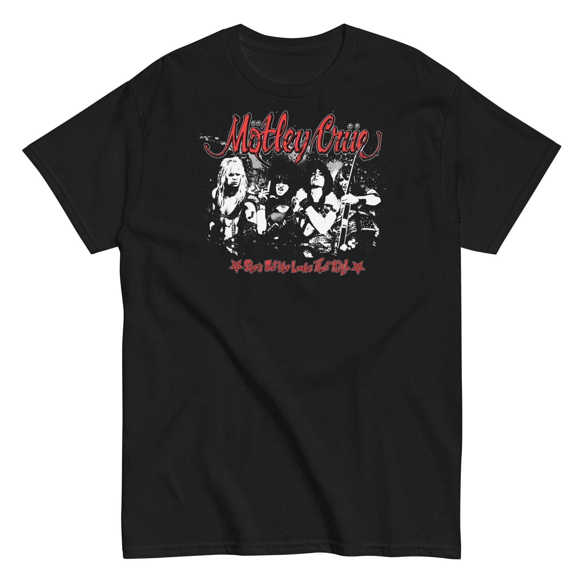 MERCHMOMENT Motley Crue - She's Got the Looks T-Shirt [Apparel]