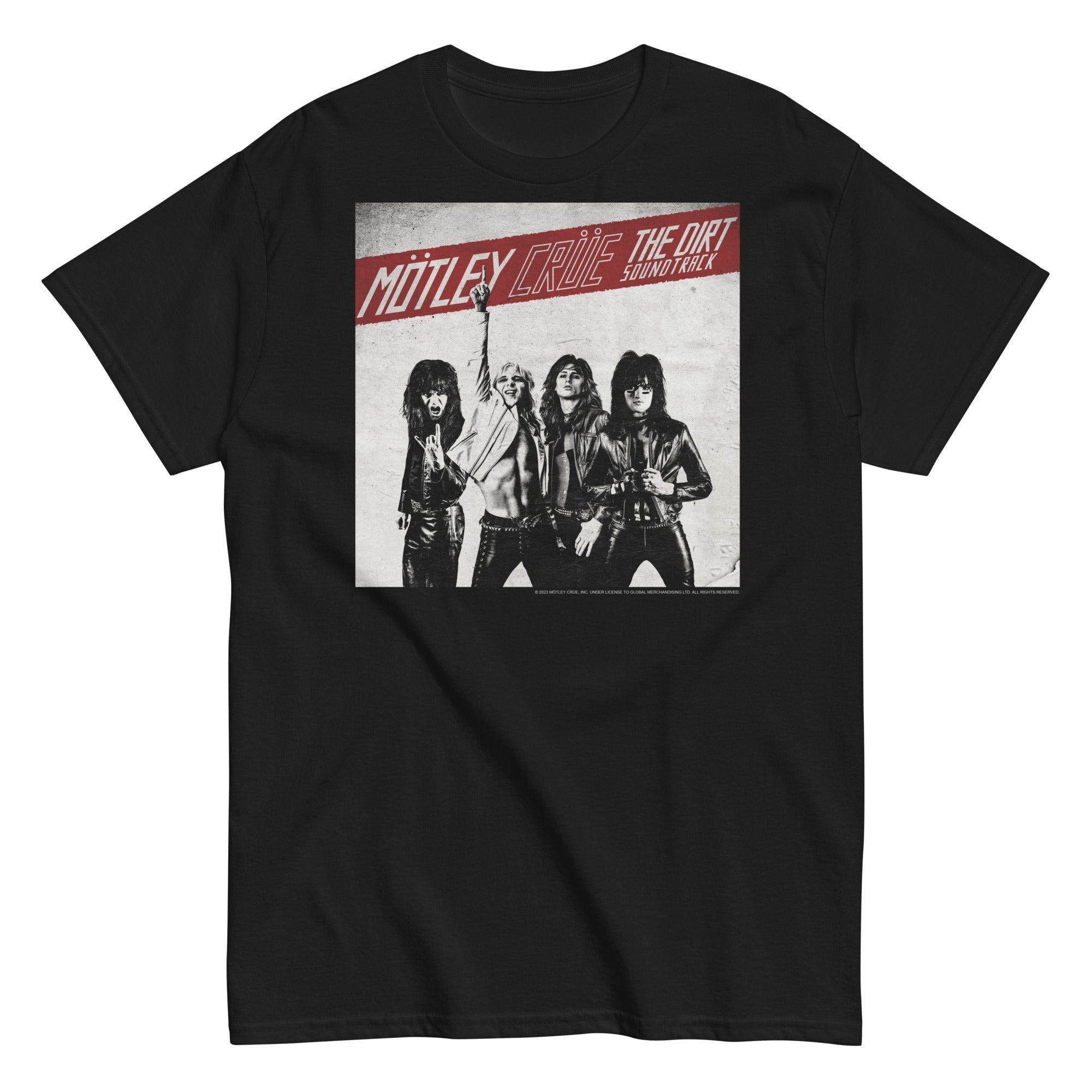 MERCHMOMENT Motley Crue - The Dirt Cover T-Shirt [Apparel]